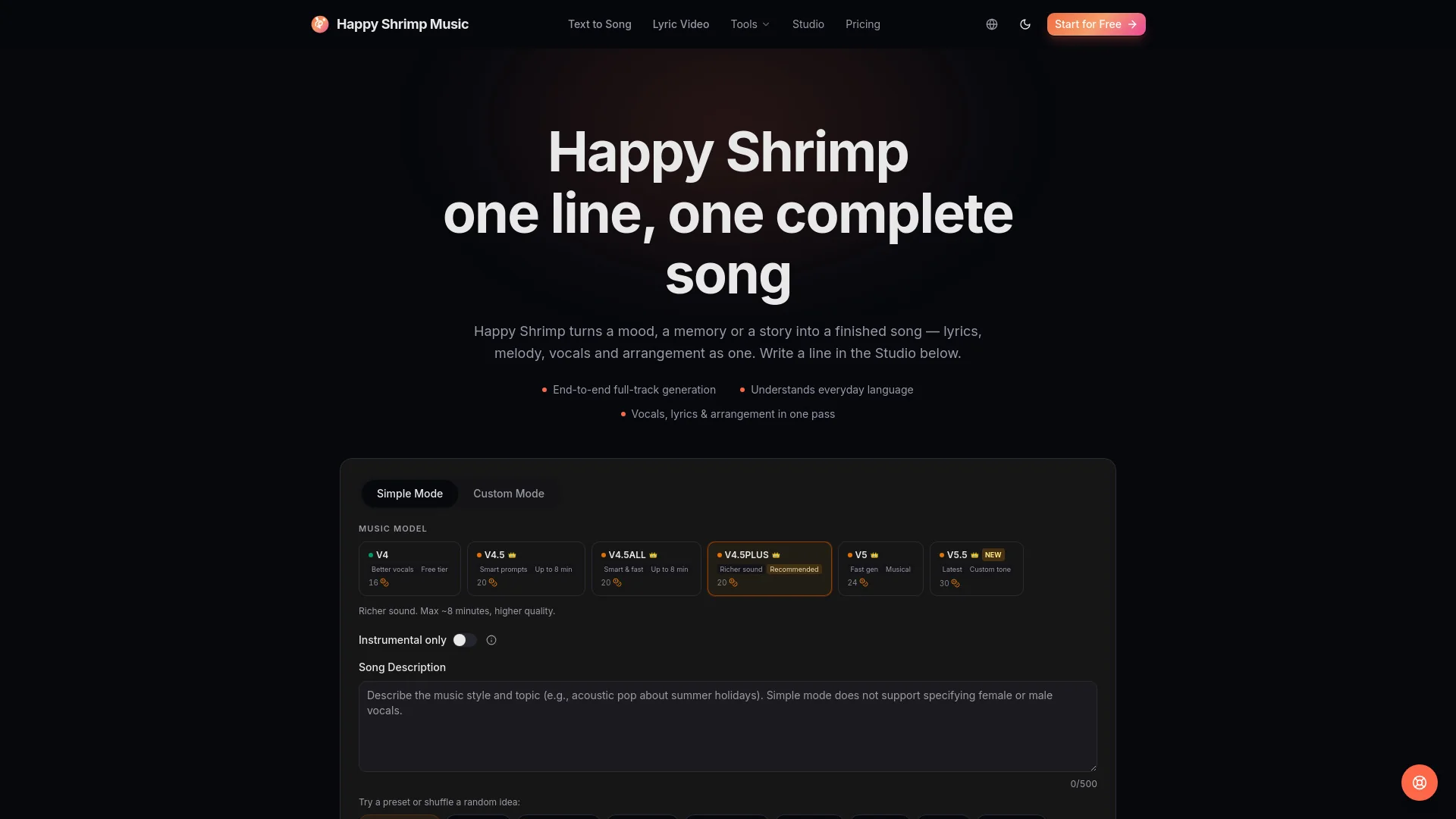 Happy Shrimp Music product preview