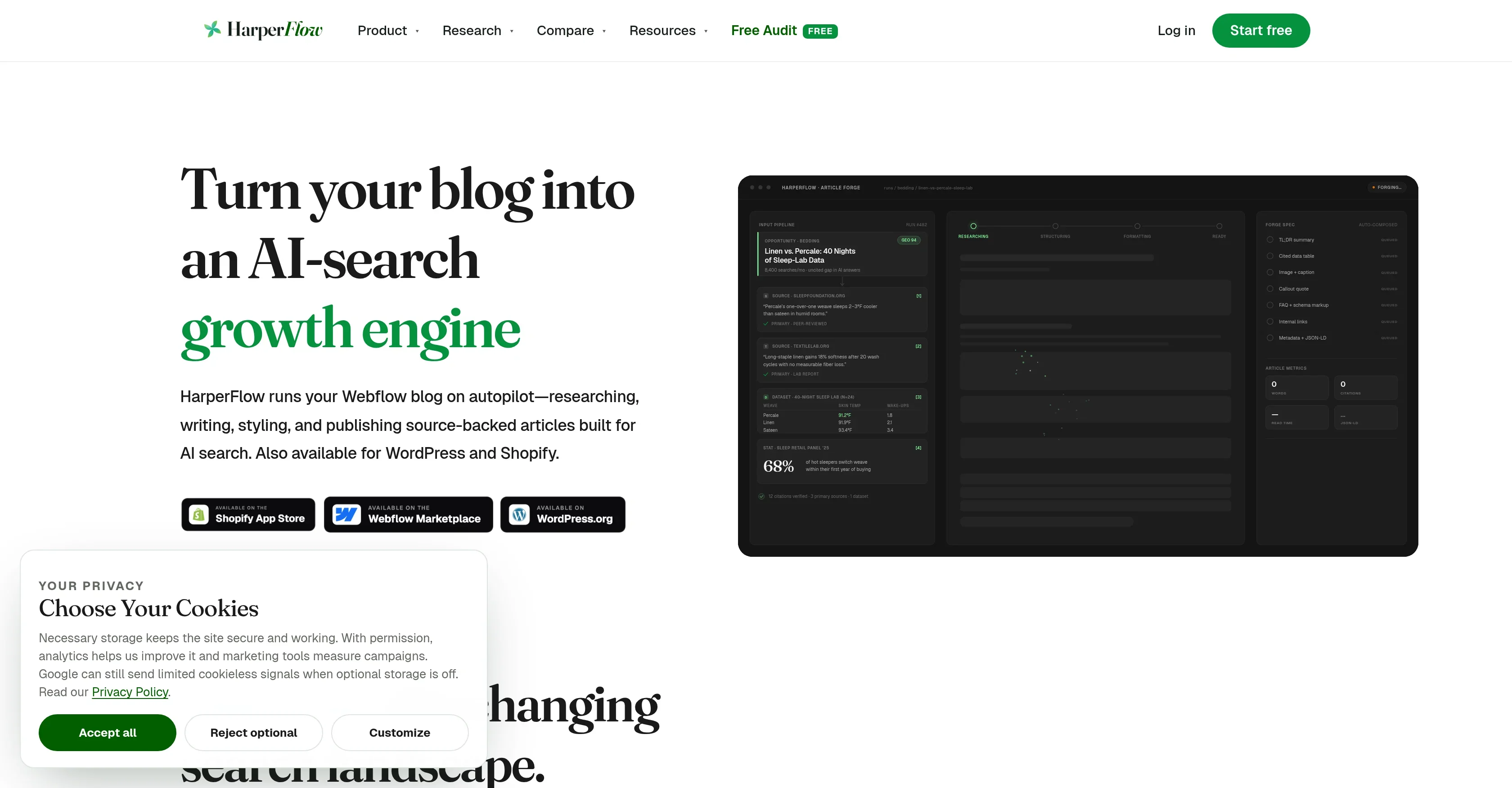 HarperFlow product preview
