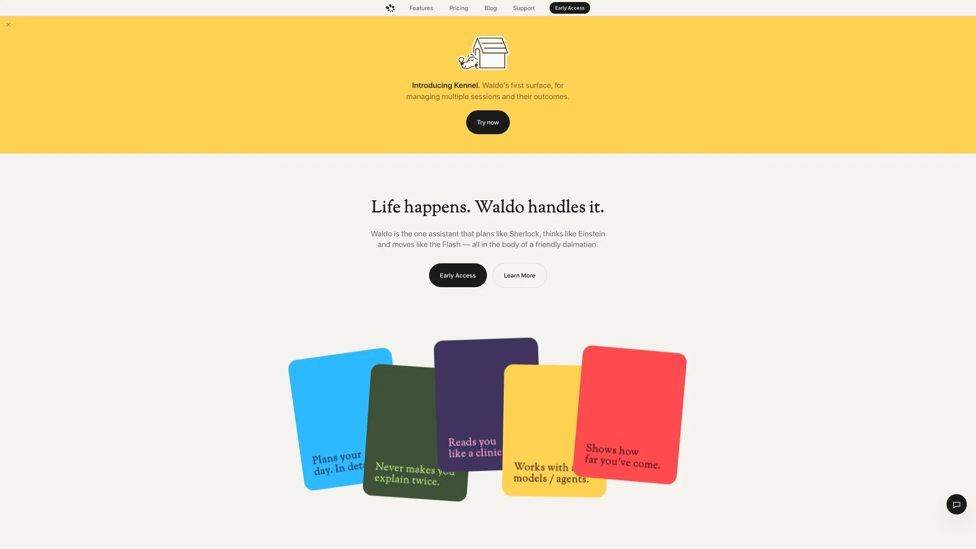 Waldo product preview