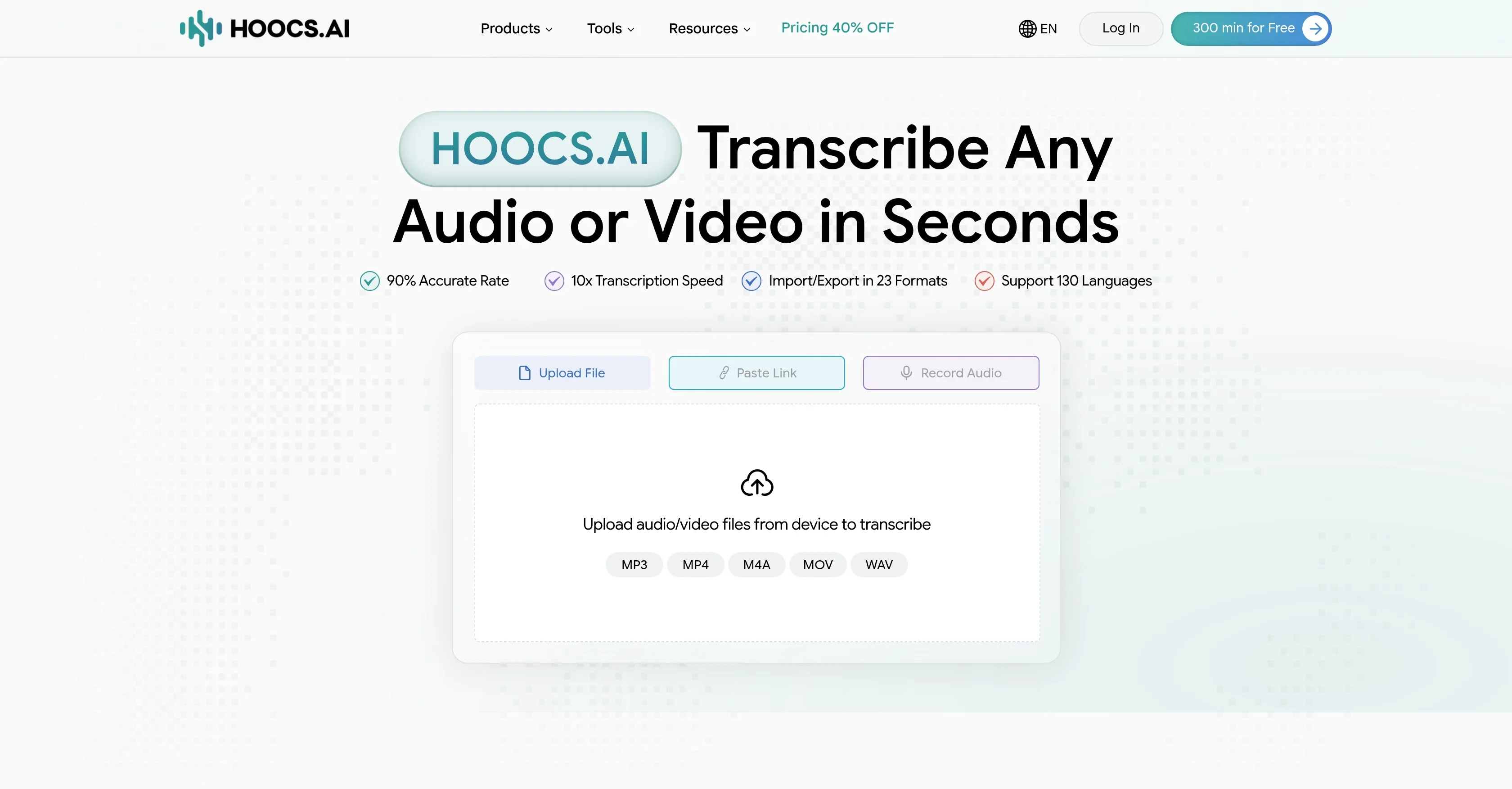 Hoocs AI product preview