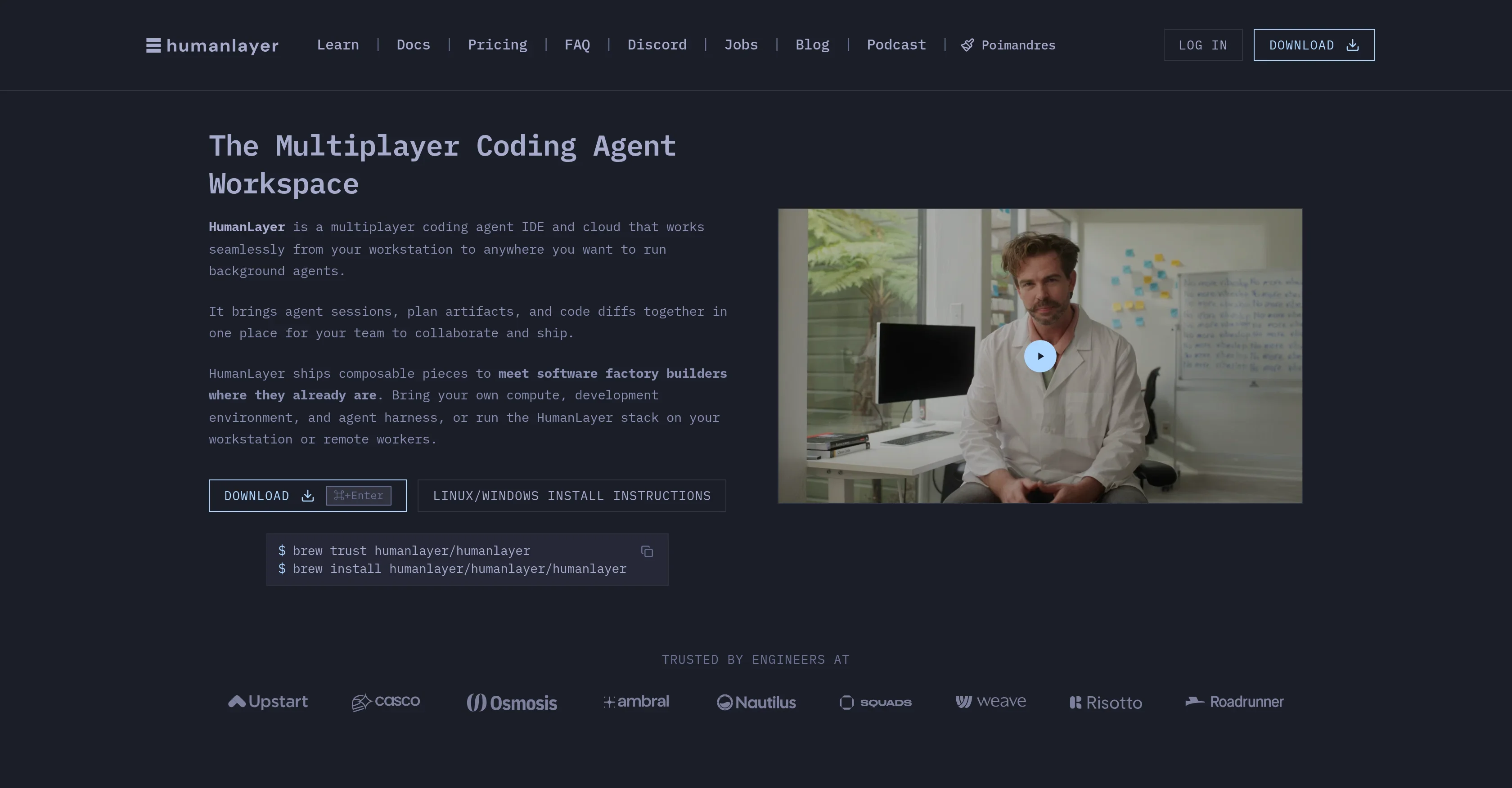 HumanLayer product preview