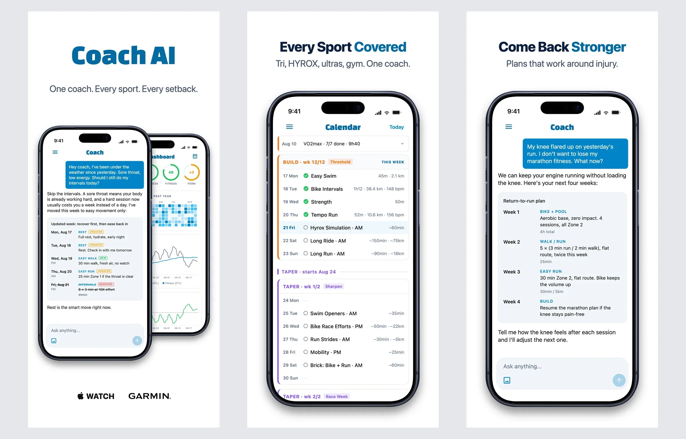 Coach AI product preview