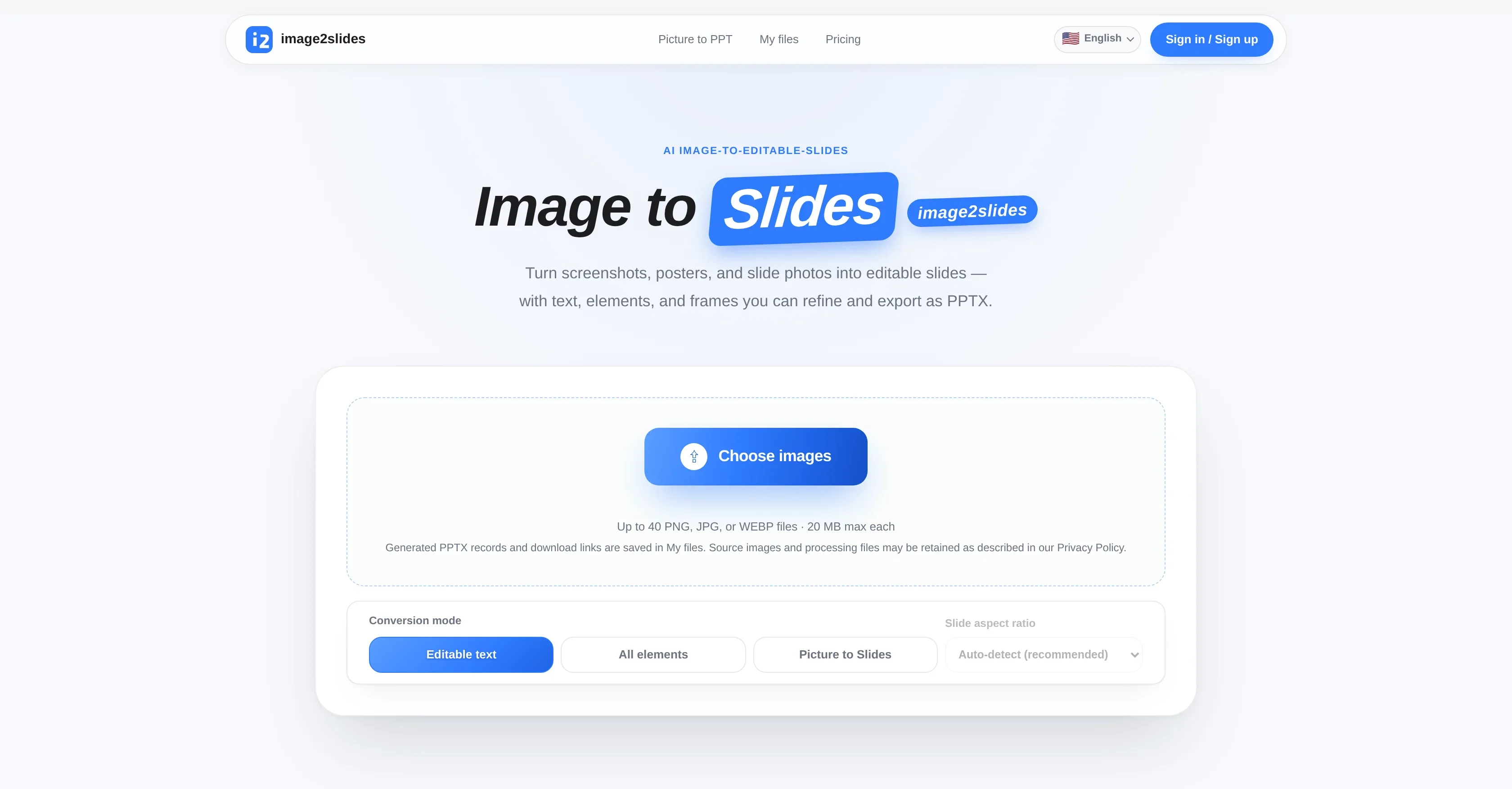 image2slides product preview