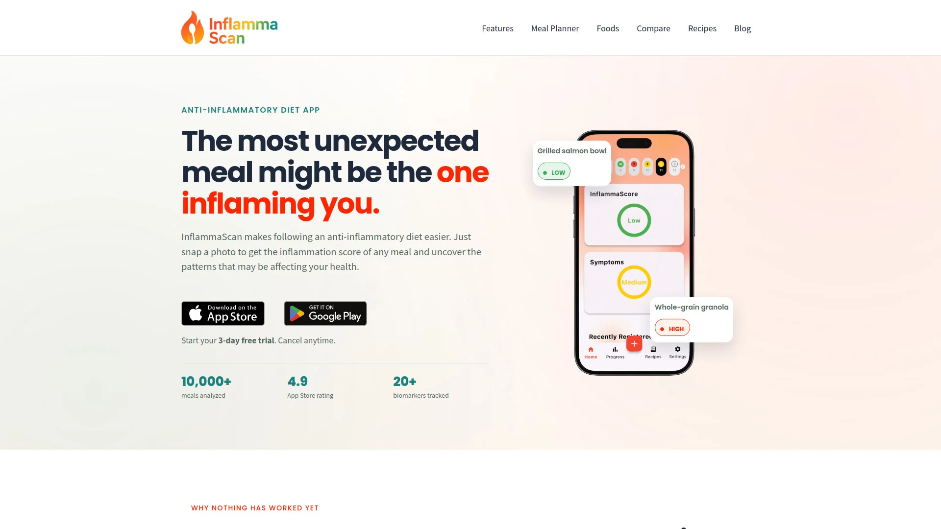 InflammaScan | Anti-Inflammatory Diet App product preview