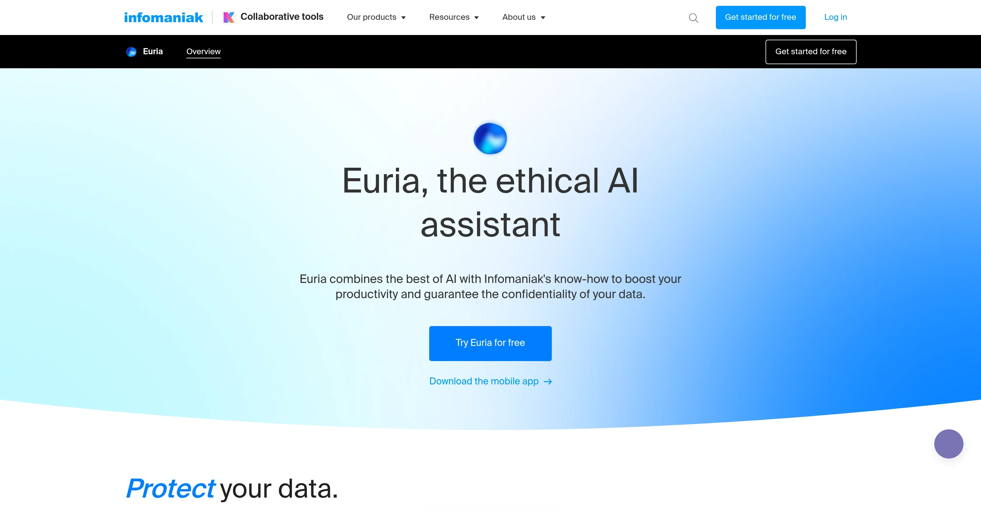 Euria product preview