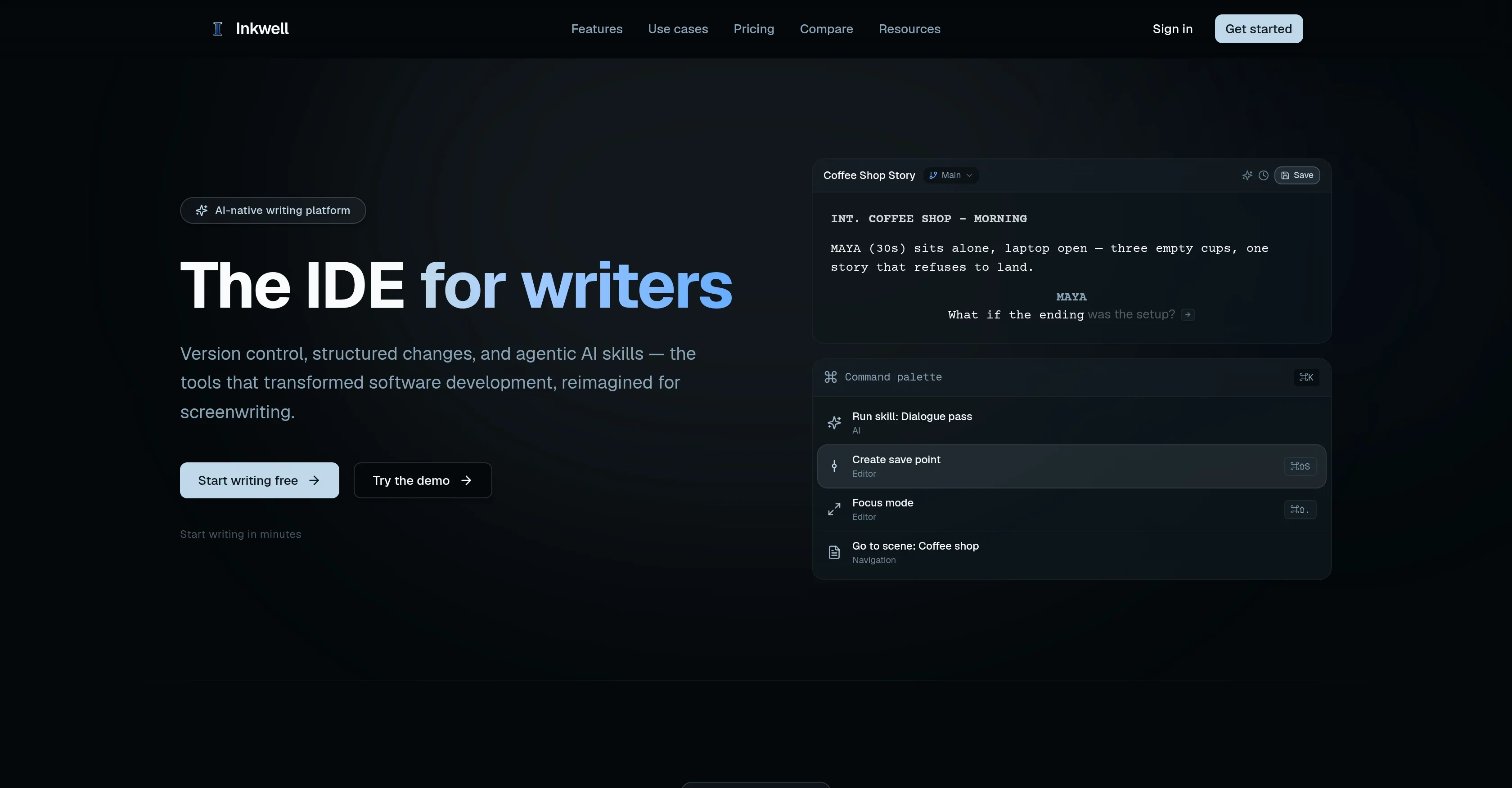 Inkwell product preview