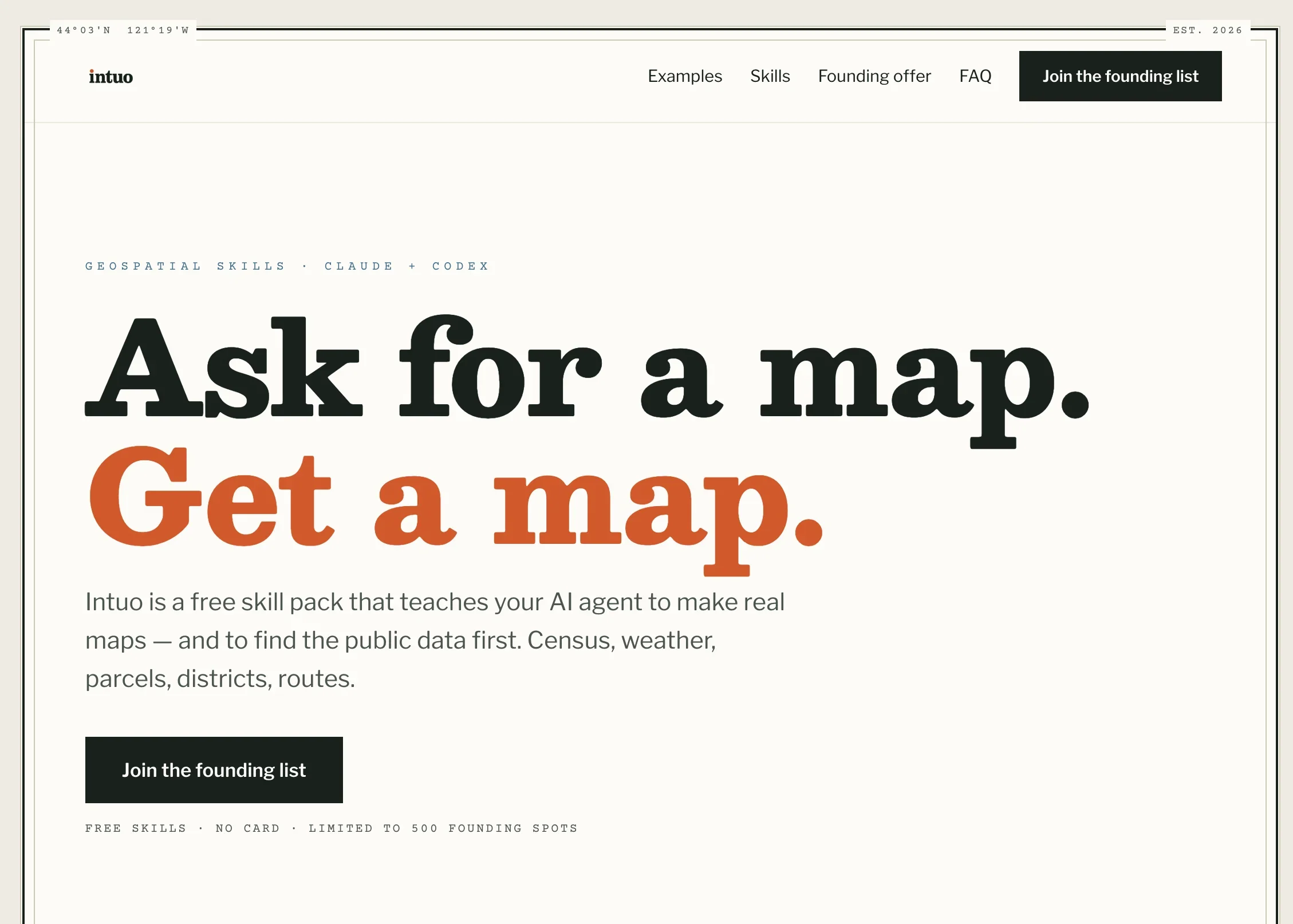 Intuo – Your AI geospatial analyst product preview