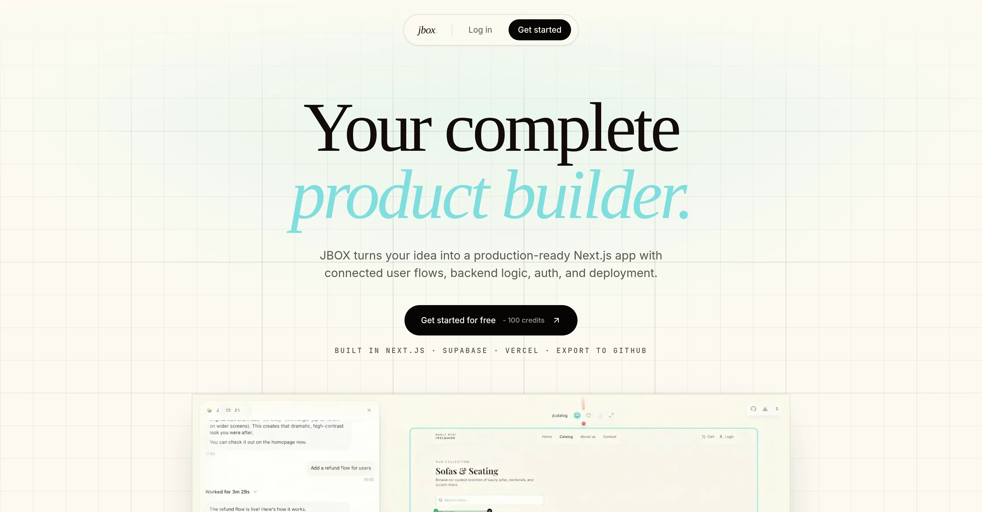 JBOX product preview