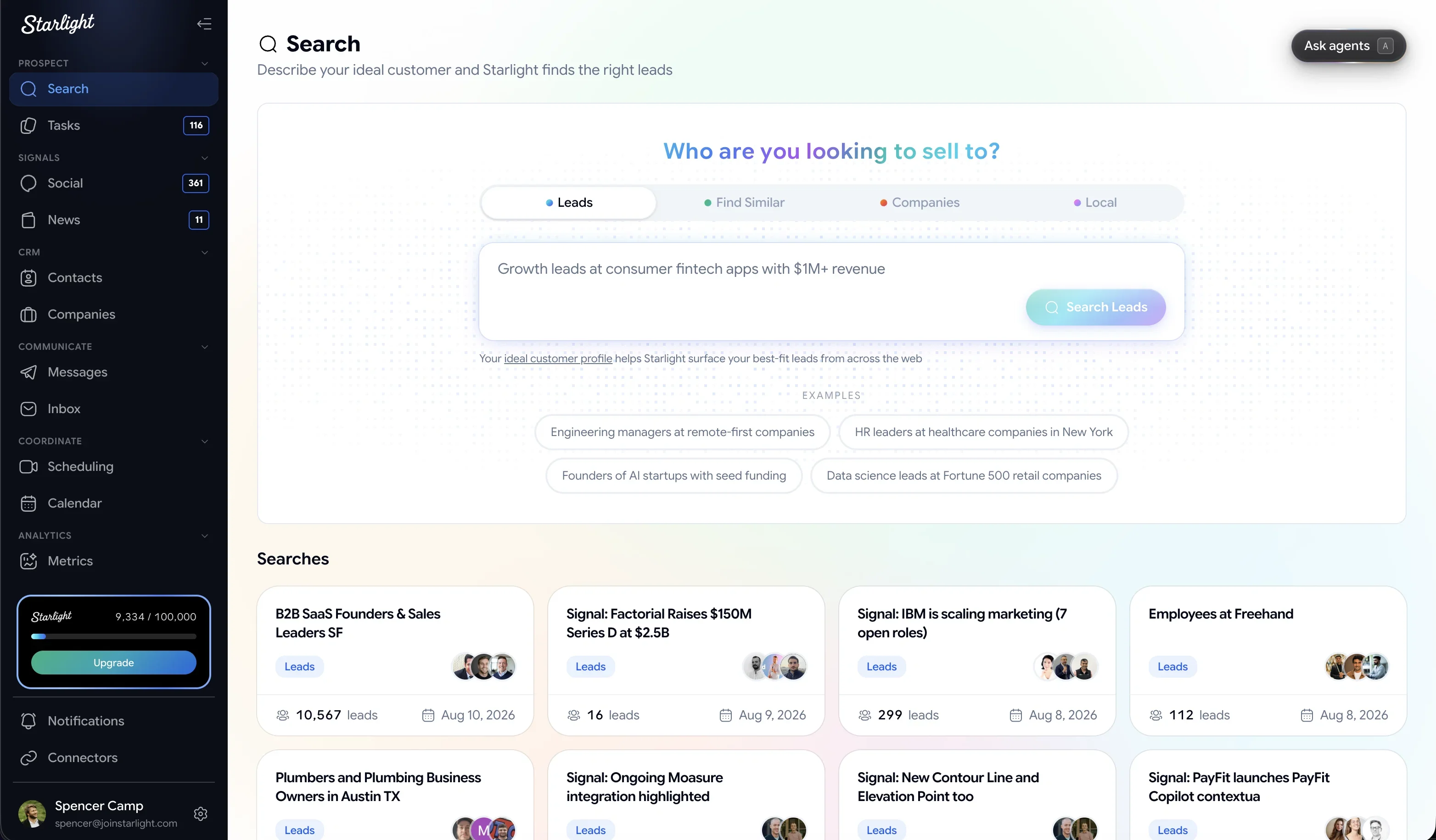 Starlight product preview