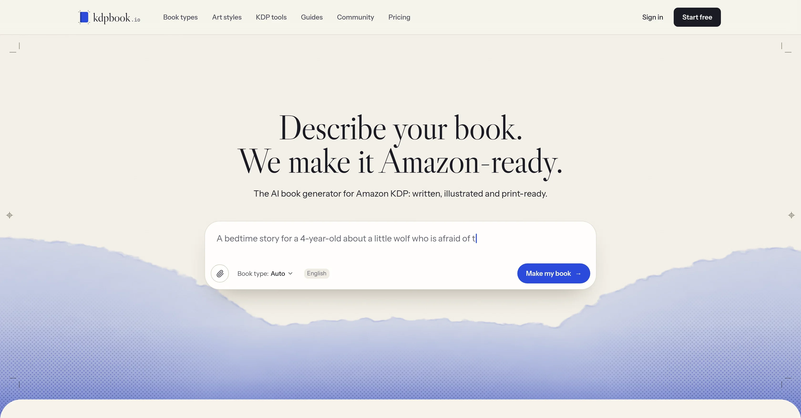 kdpbook.io product preview