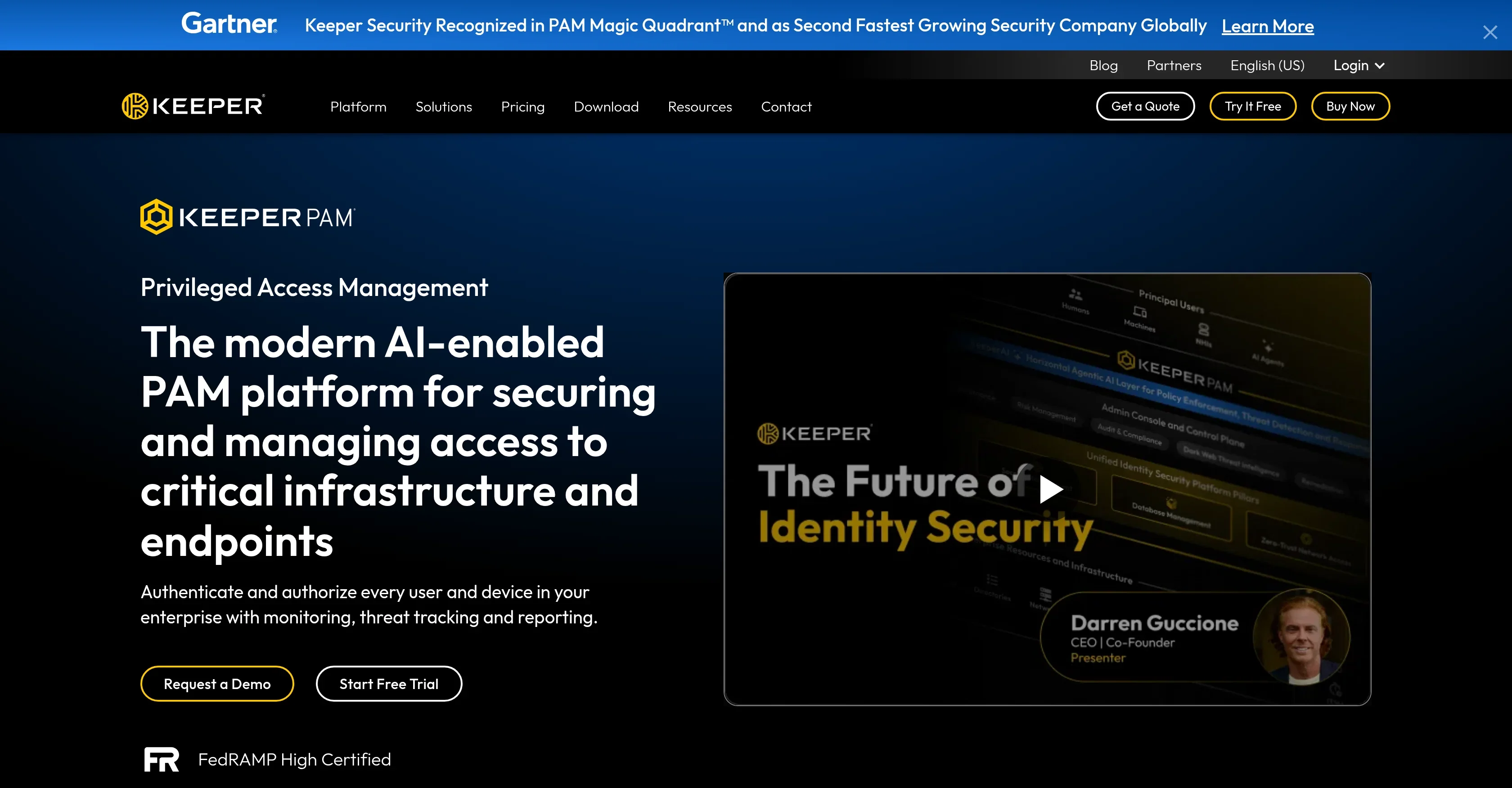 KeeperPAM product preview