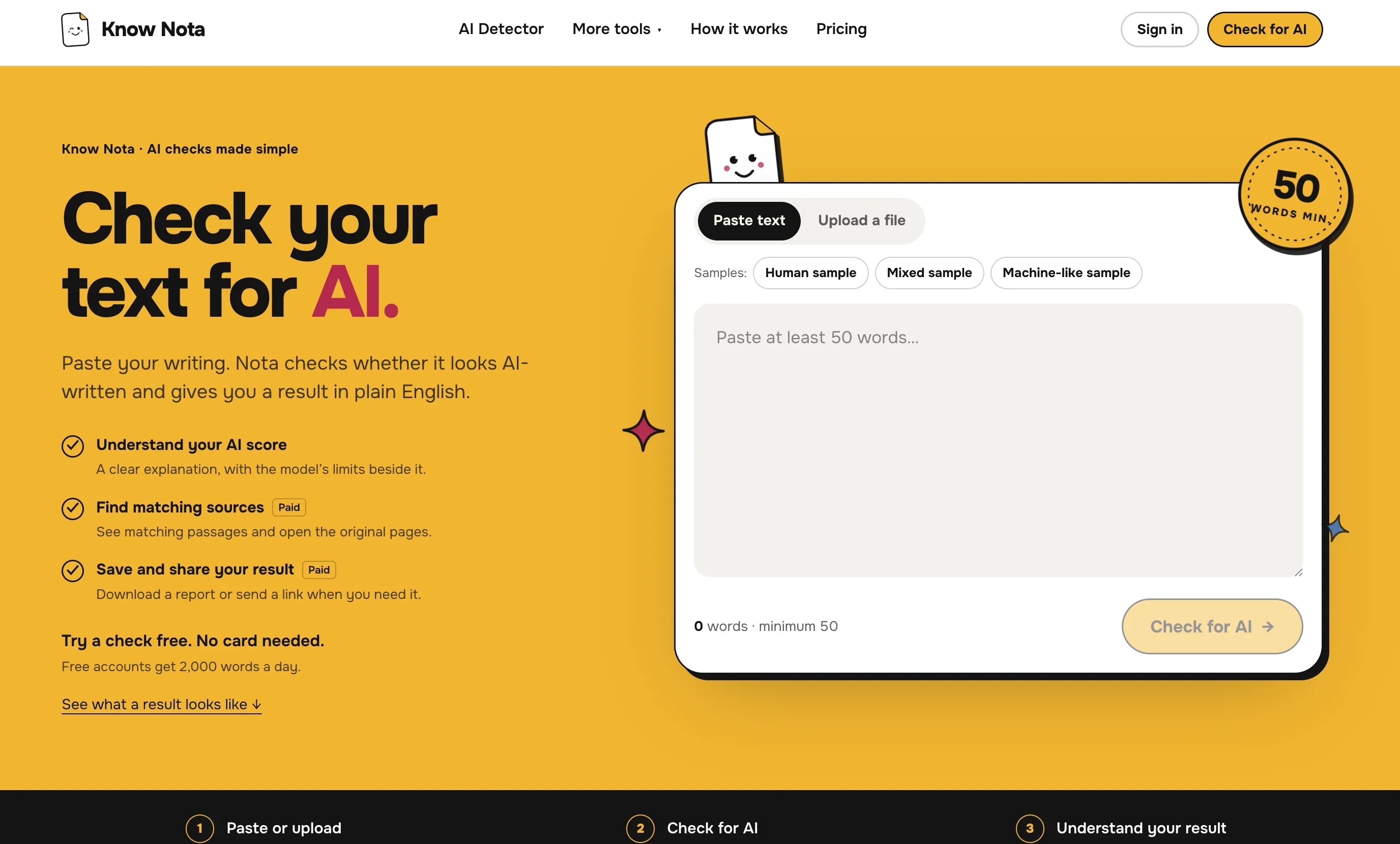 Know Nota product preview