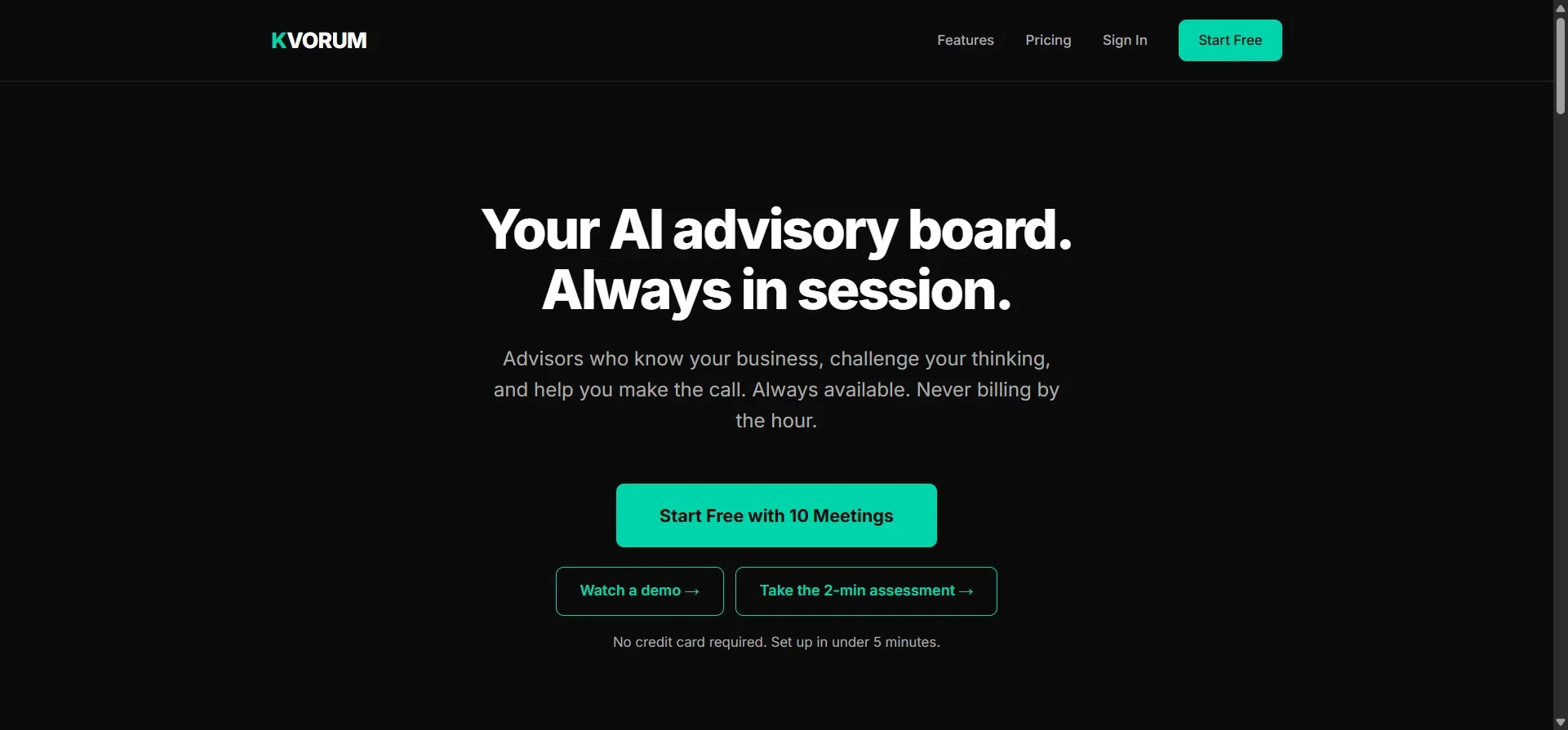Kvorum product preview