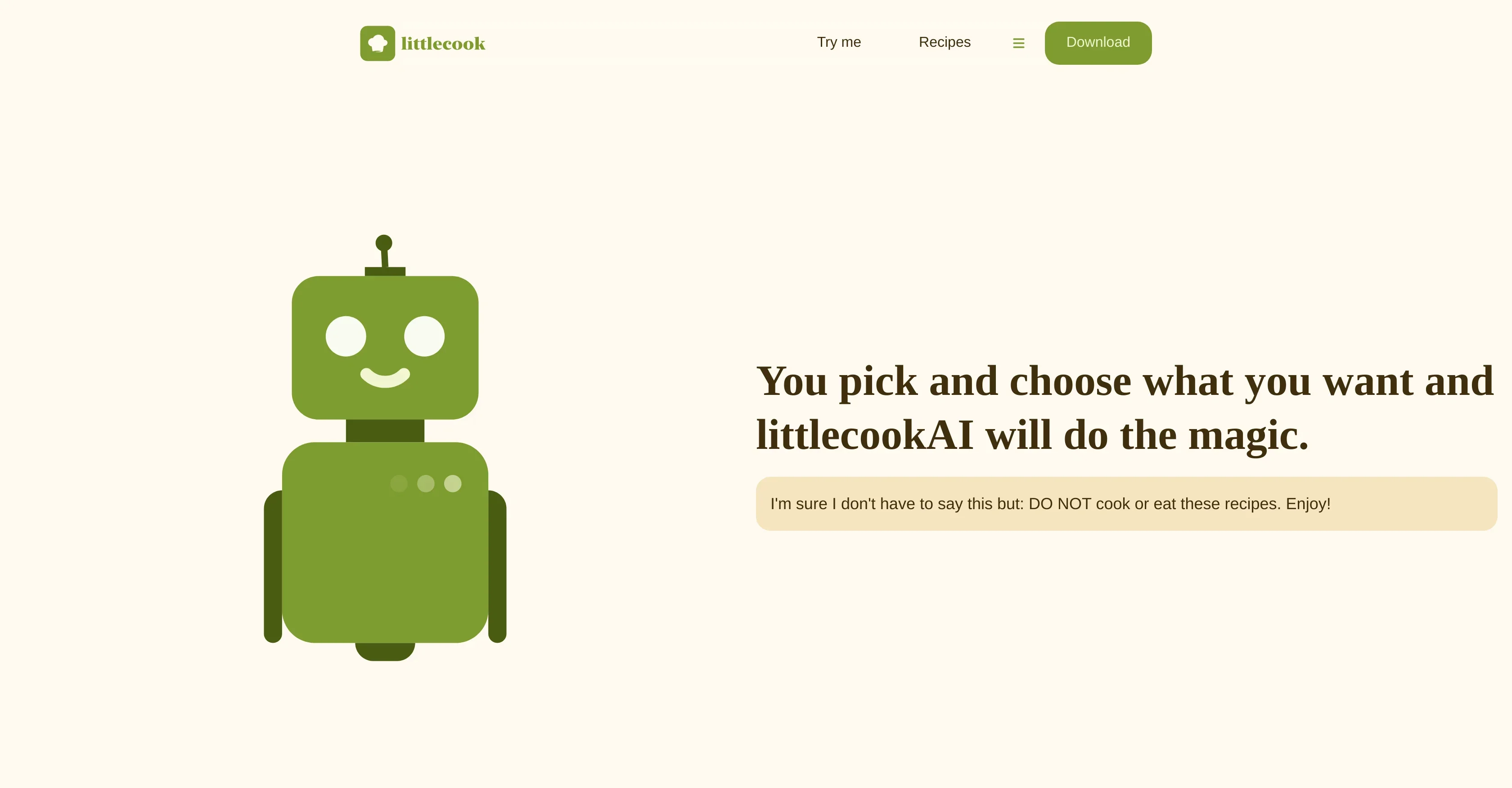 Littlecook product preview