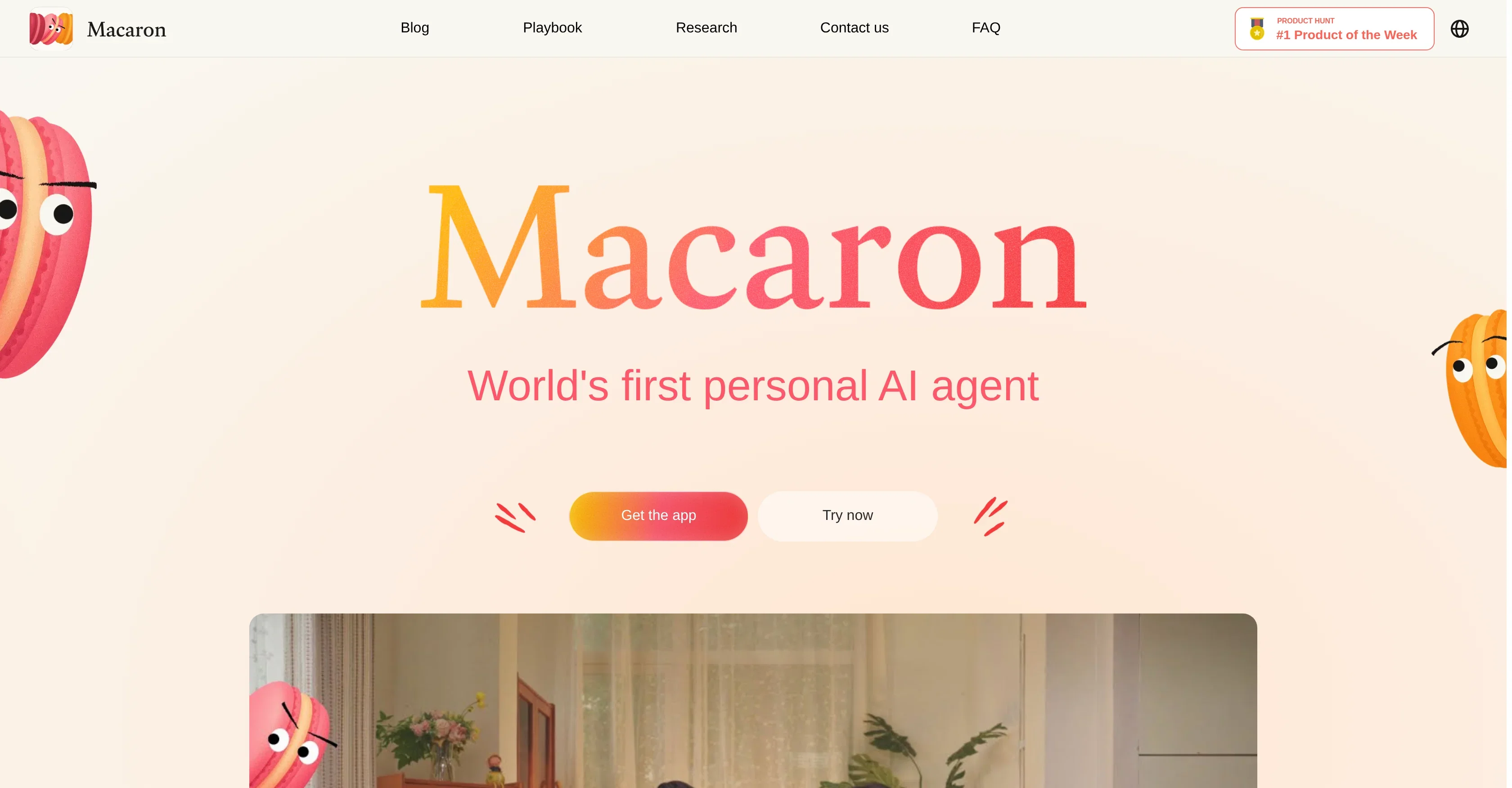 Macaron product preview