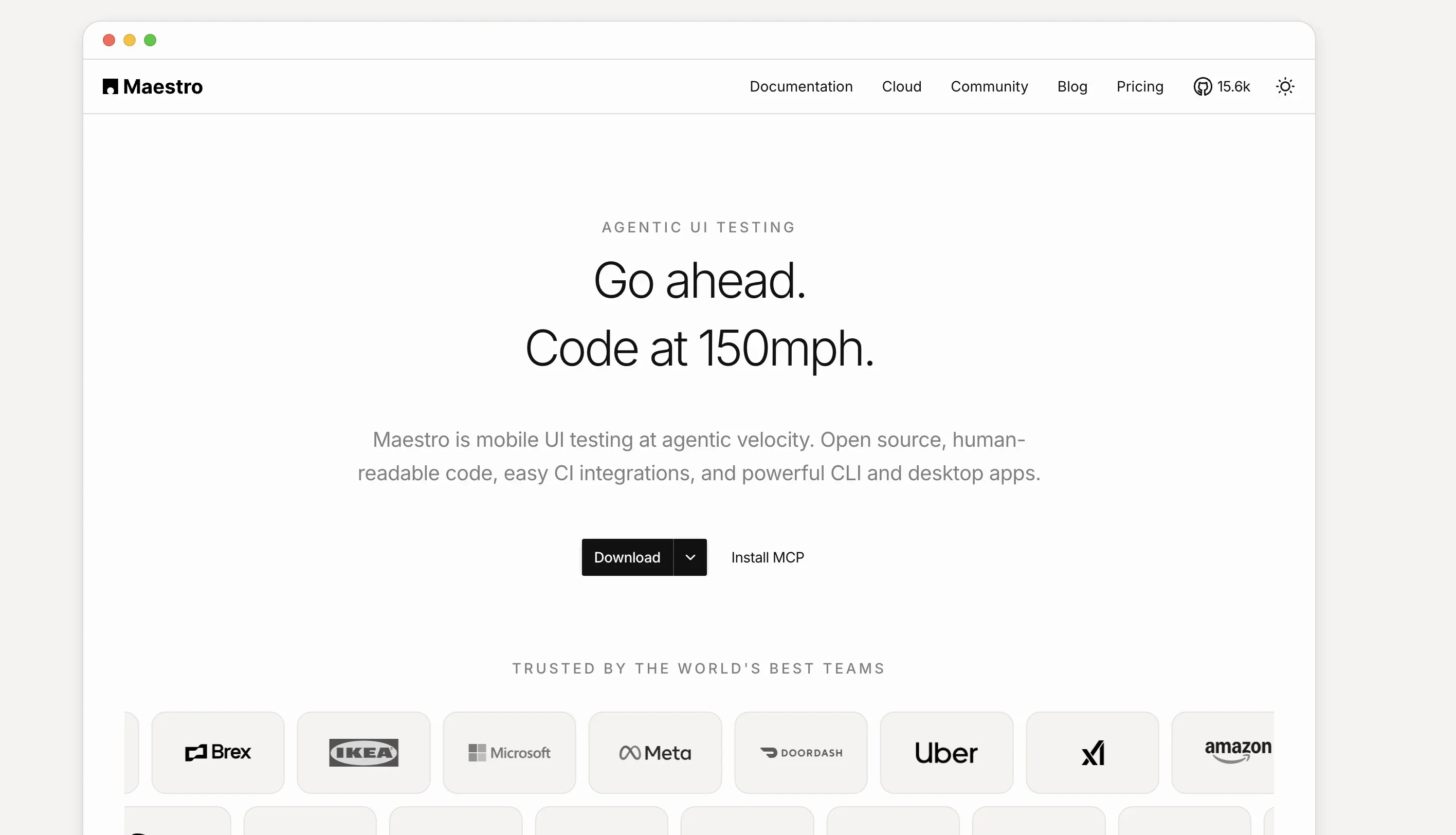 Maestro.dev product preview
