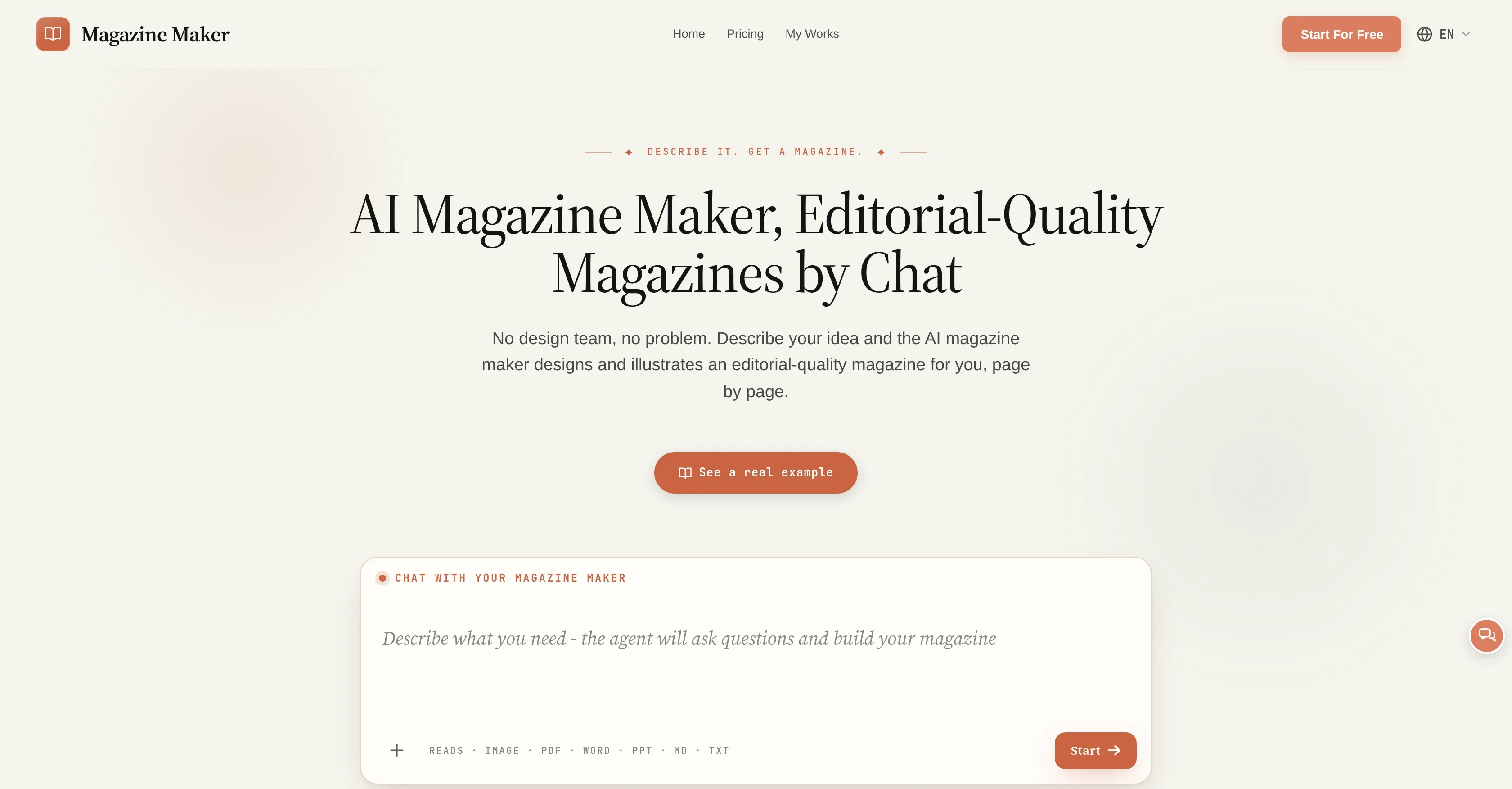 AI Magazine Maker product preview
