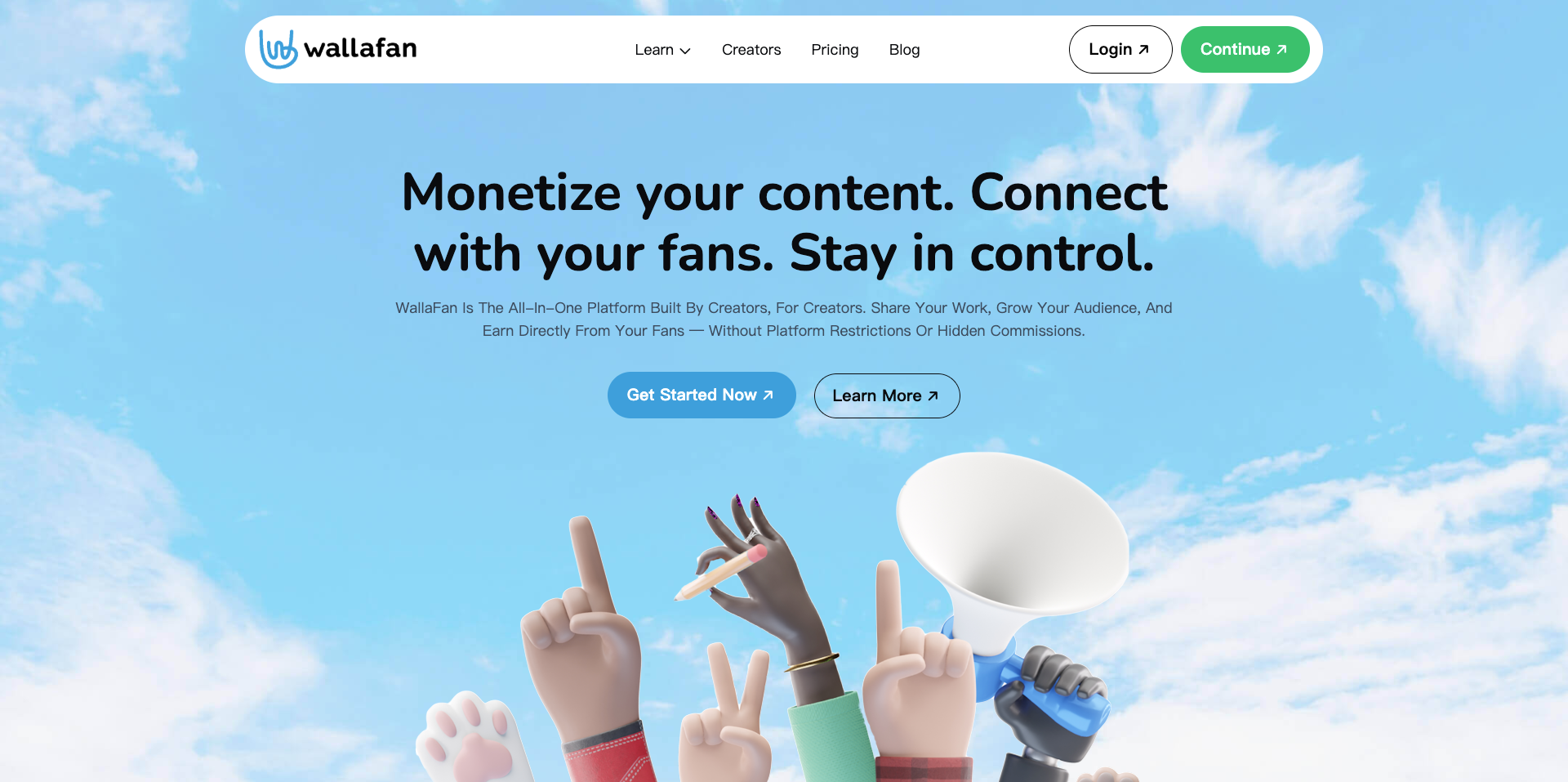 Wallafan product preview