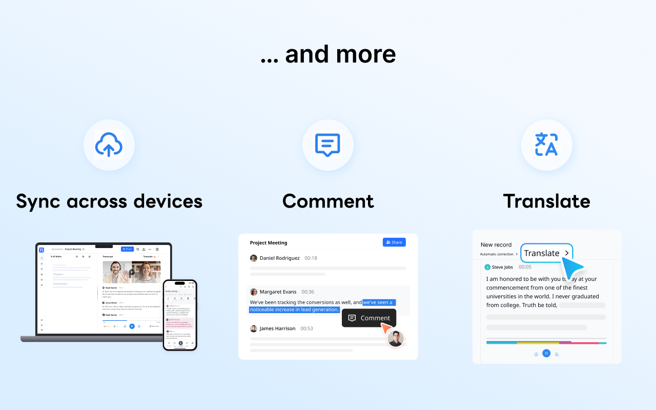 Notta: AI Meeting Notetaker & Audio Transcription 封面图 5