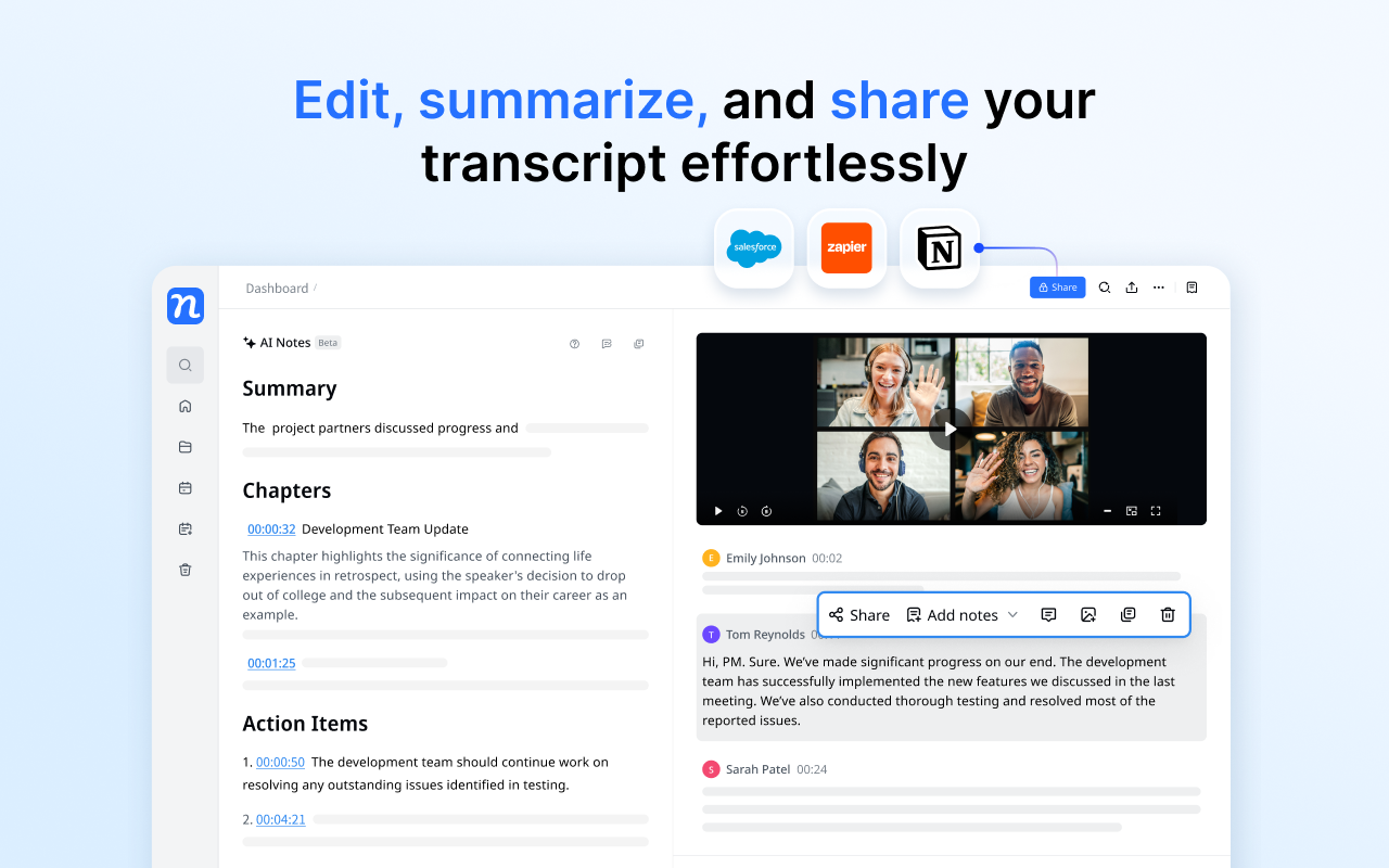 Notta: AI Meeting Notetaker & Audio Transcription 封面图 4