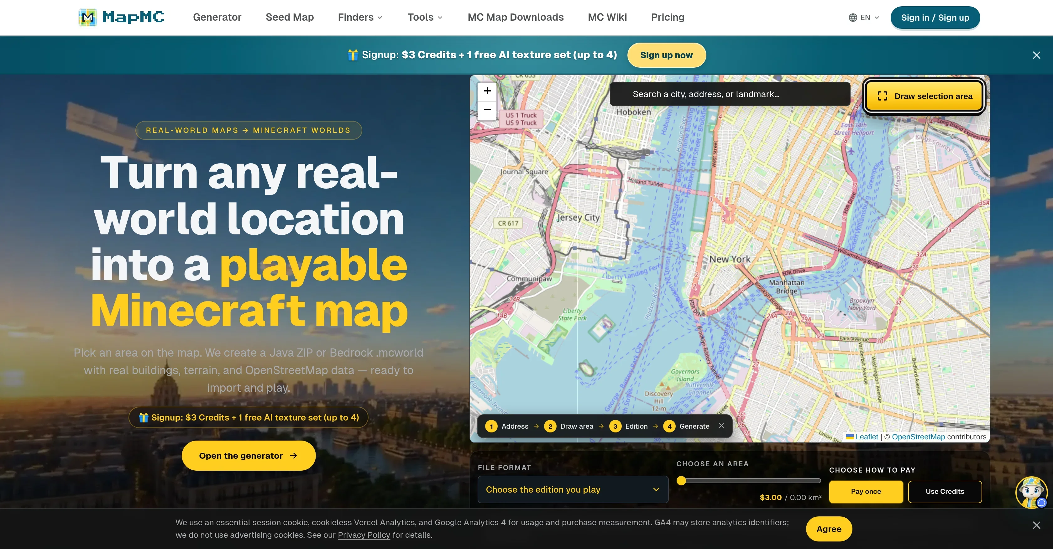 MapMC product preview