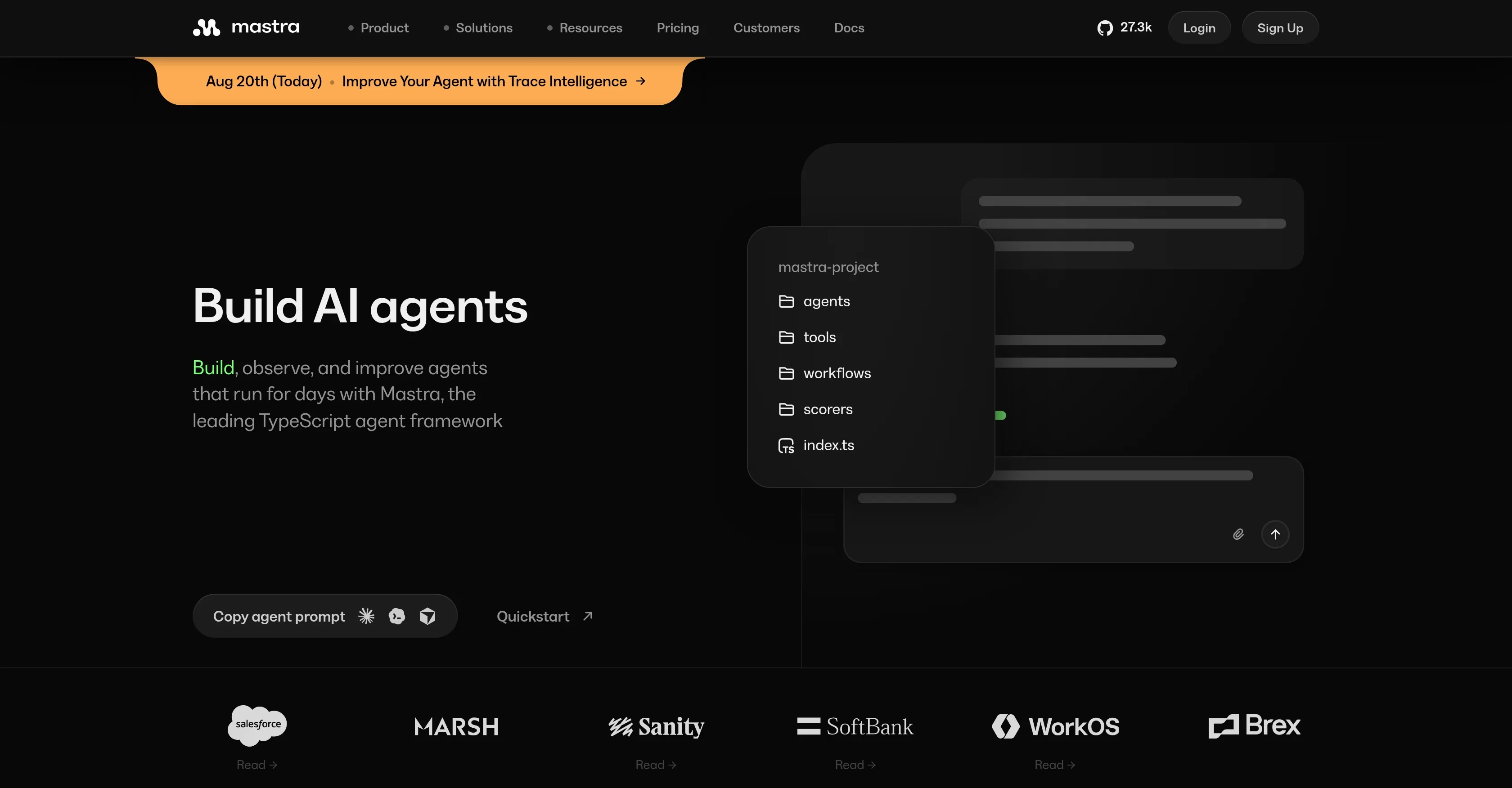 Mastra product preview