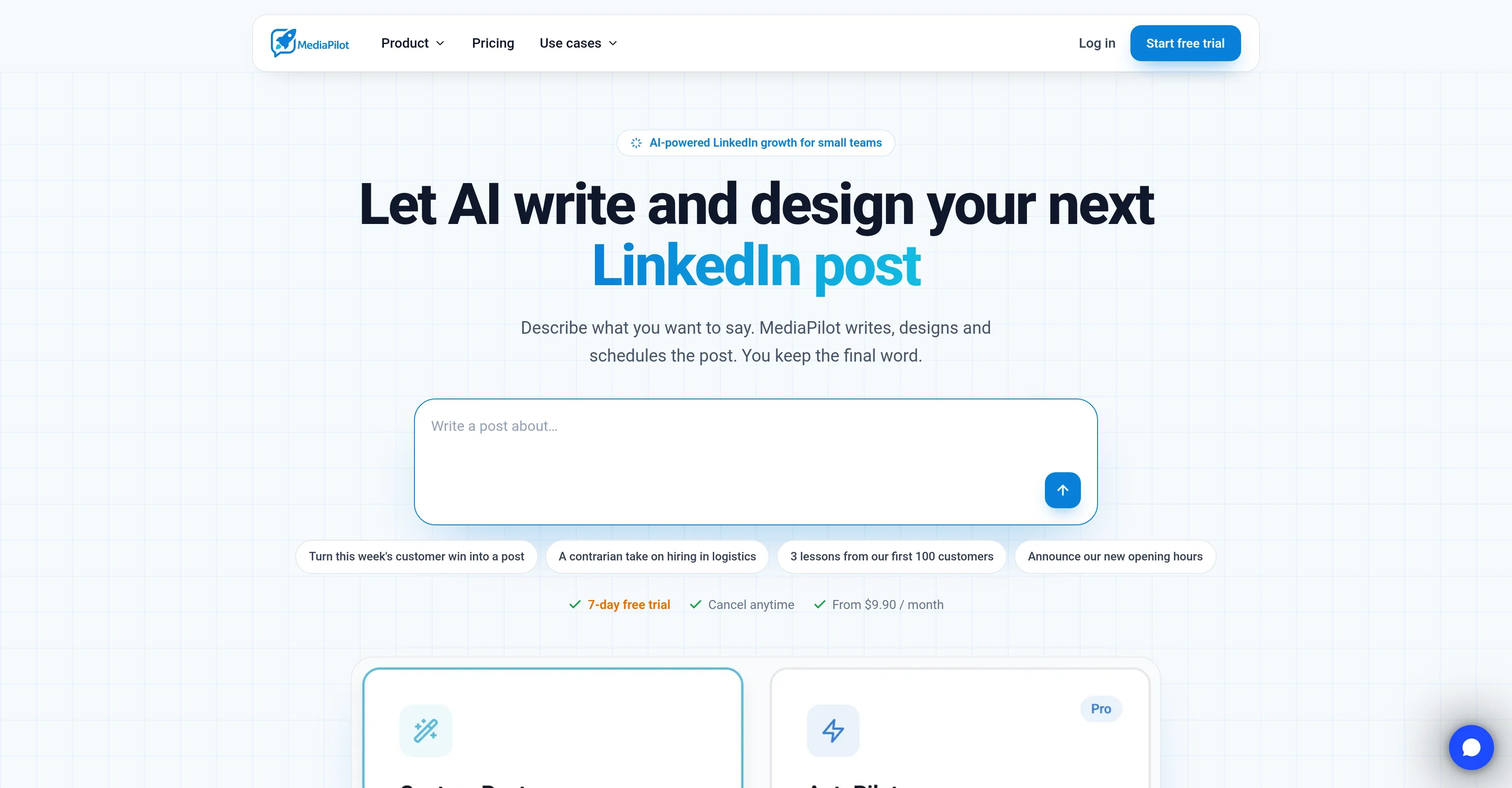MediaPilot product preview