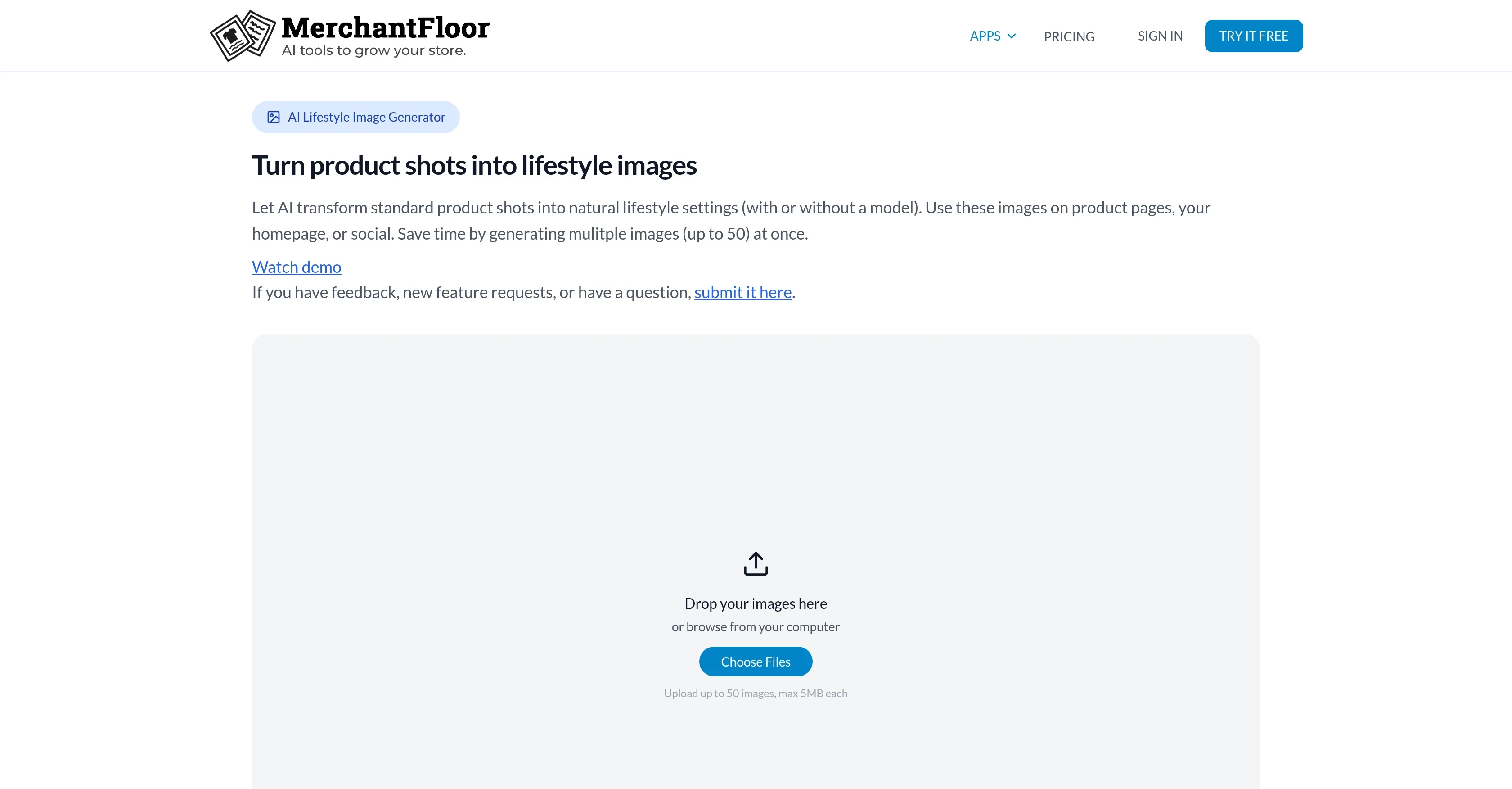 Merchant Floor | Product Images product preview