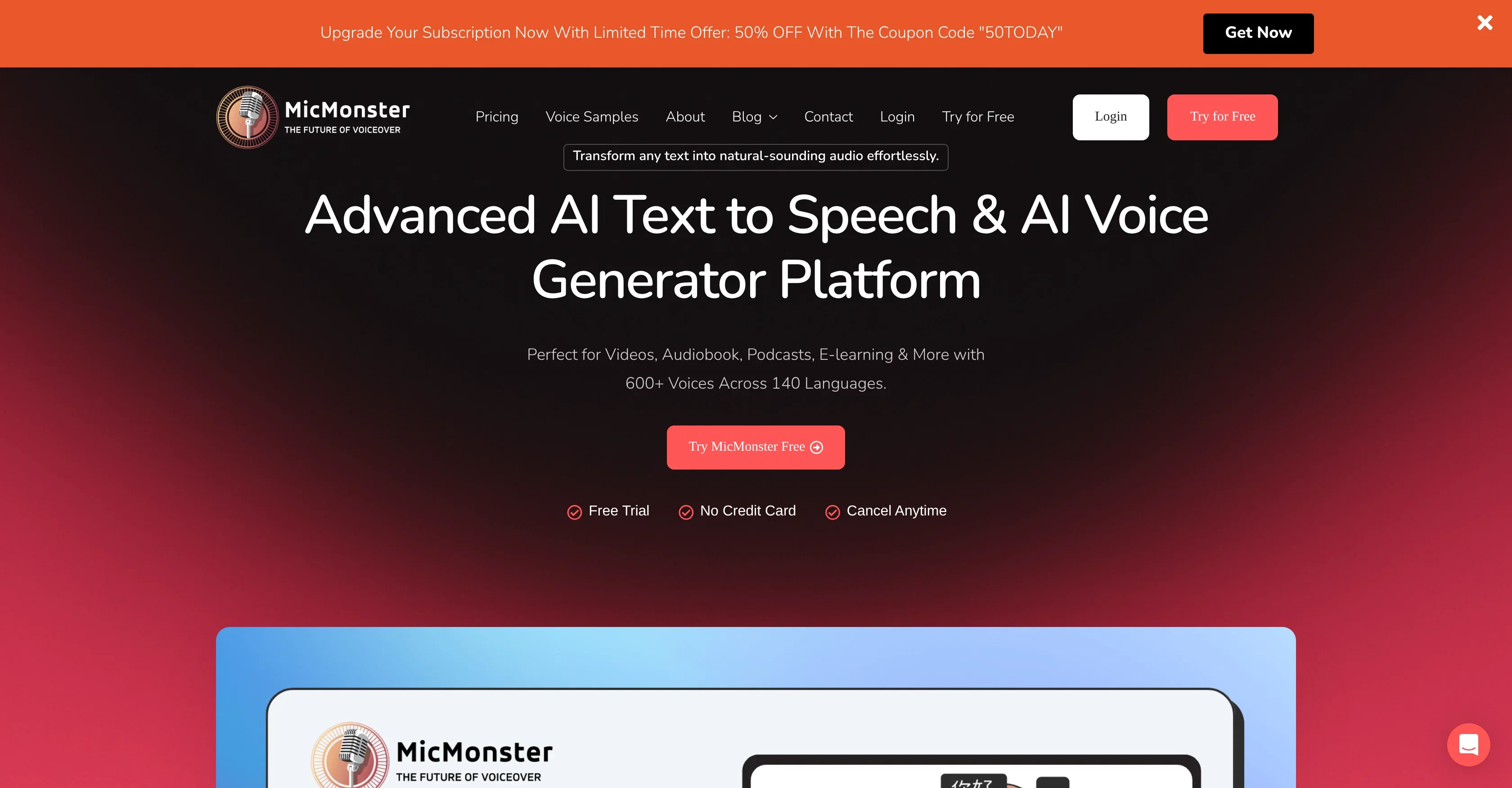 MicMonster product preview