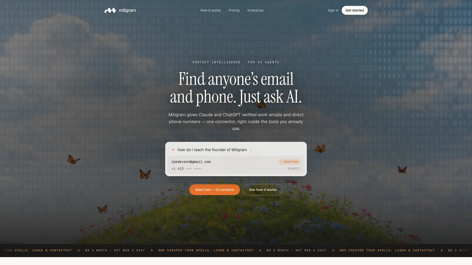 Miligram product preview