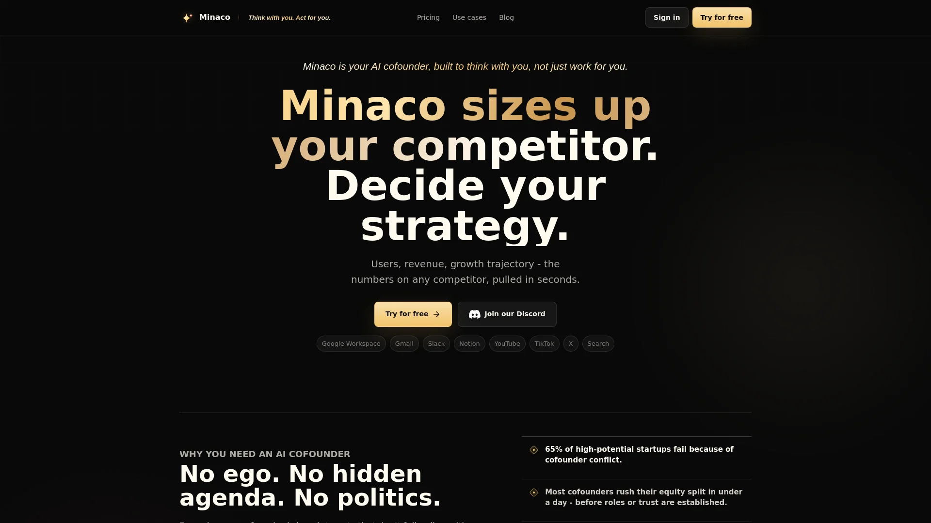 Minaco product preview