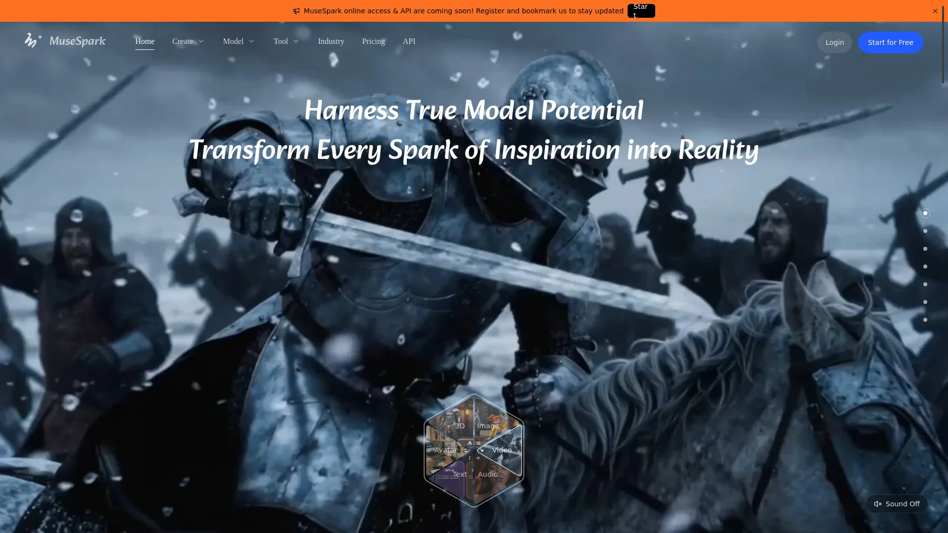 MuseSpark AI product preview