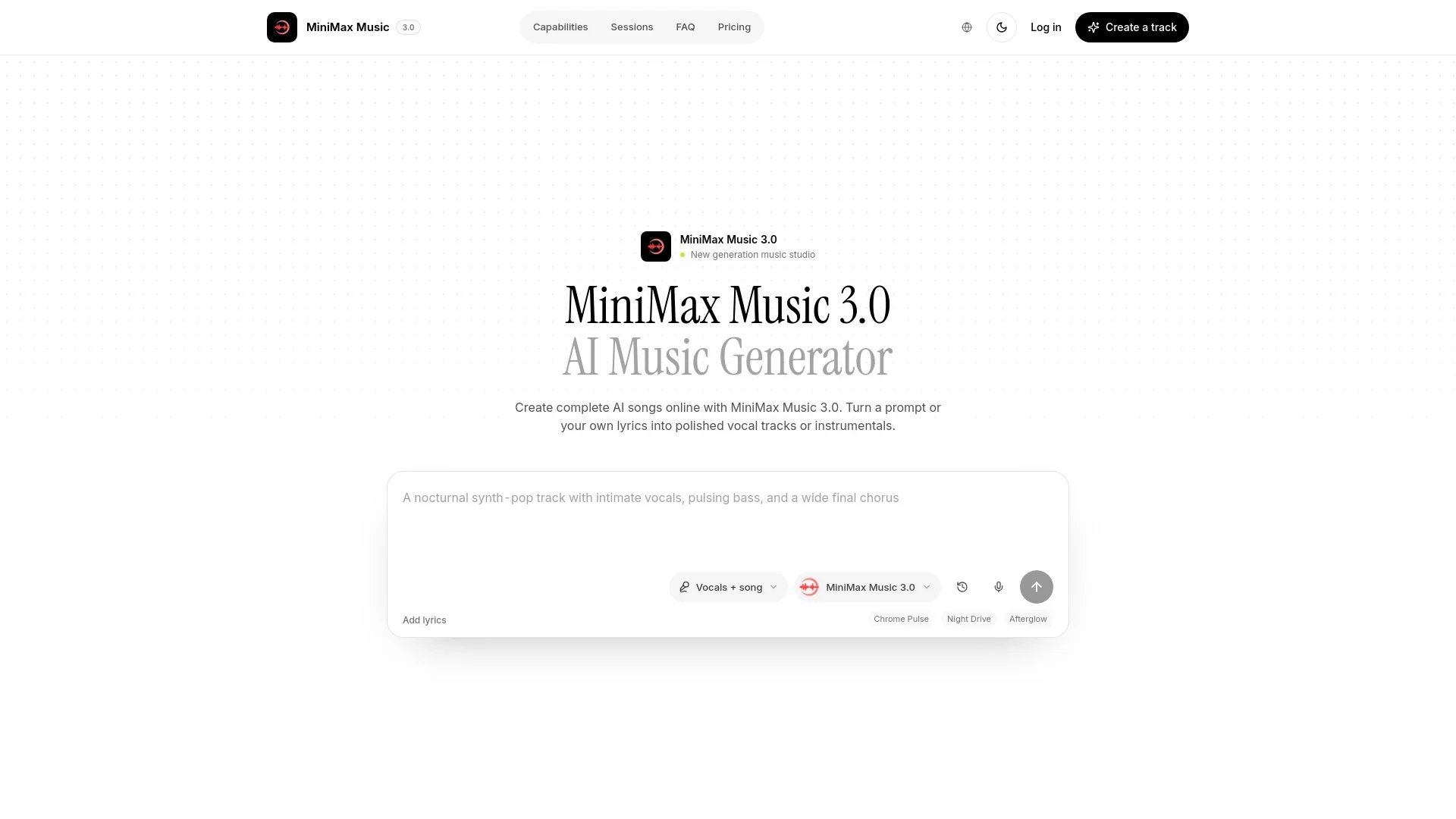 Music 3 product preview