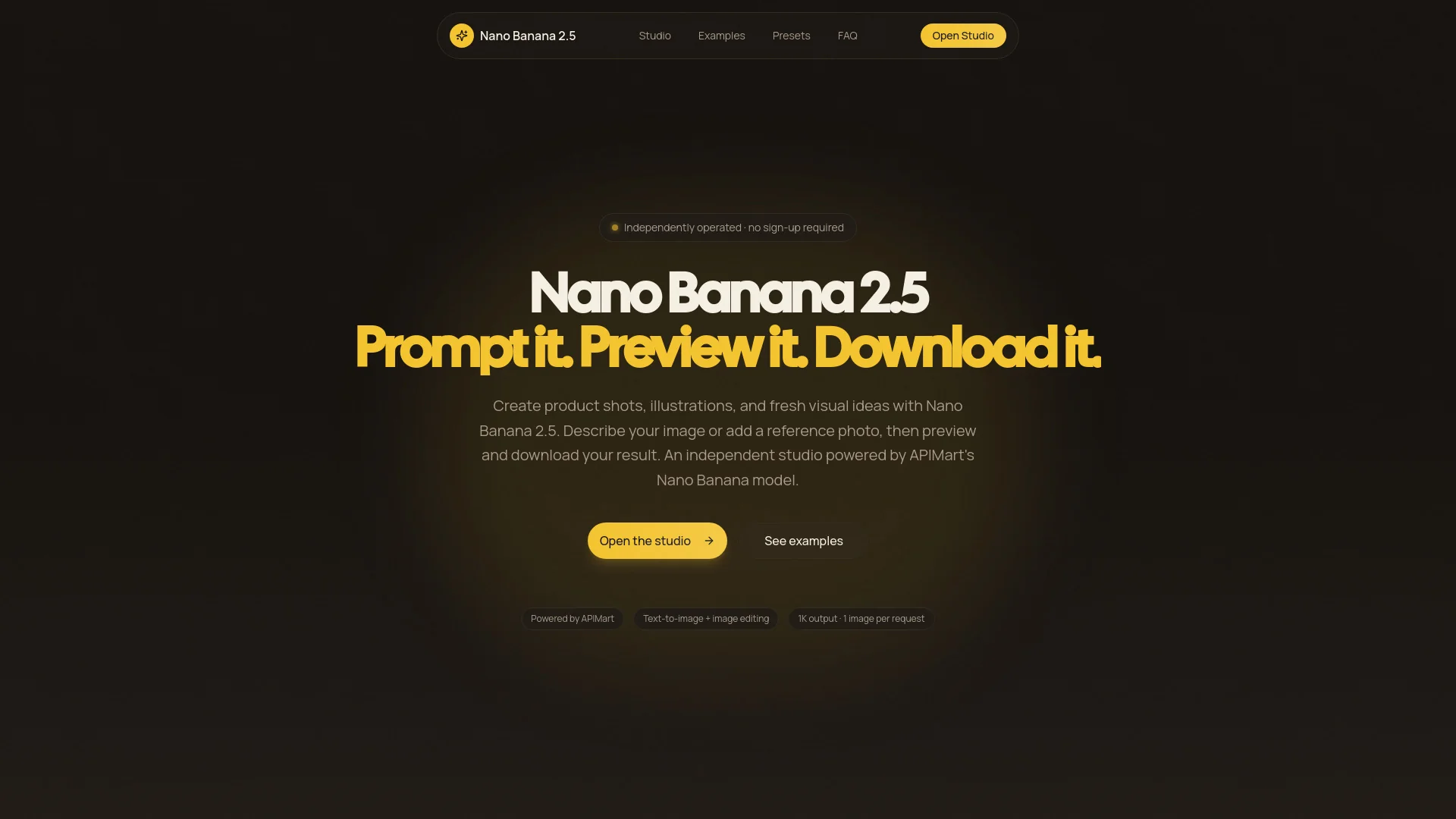 Nano Banana 2.5 product preview