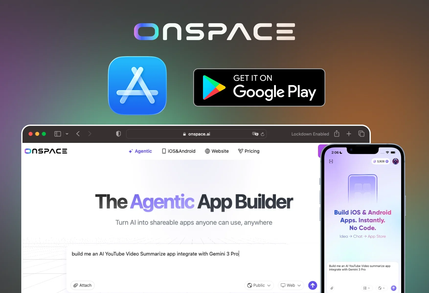 OnSpace.AI - Build AI Apps, No Code & No API Keys product preview