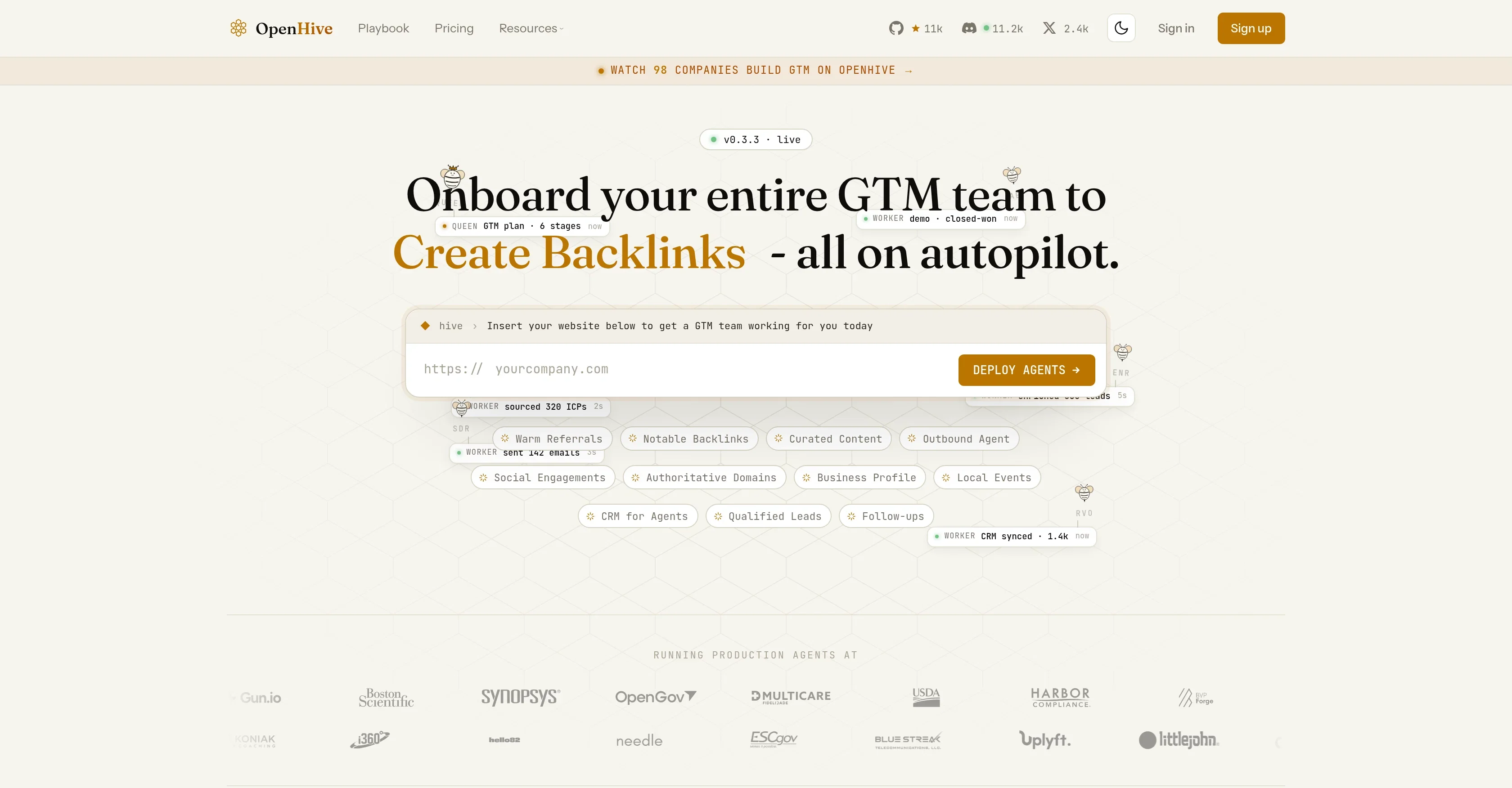 OpenHive product preview