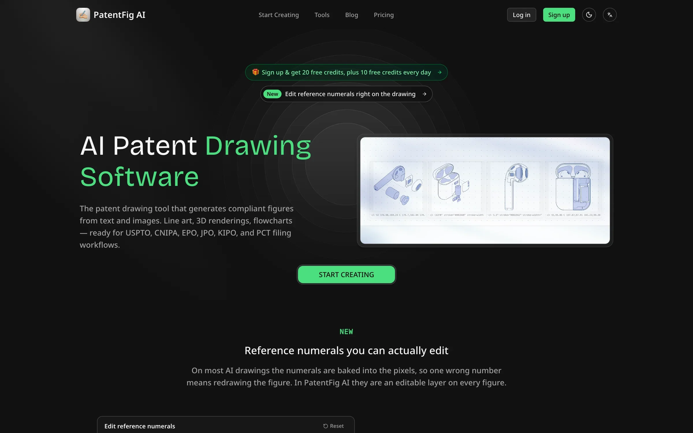 PatentFig AI product preview