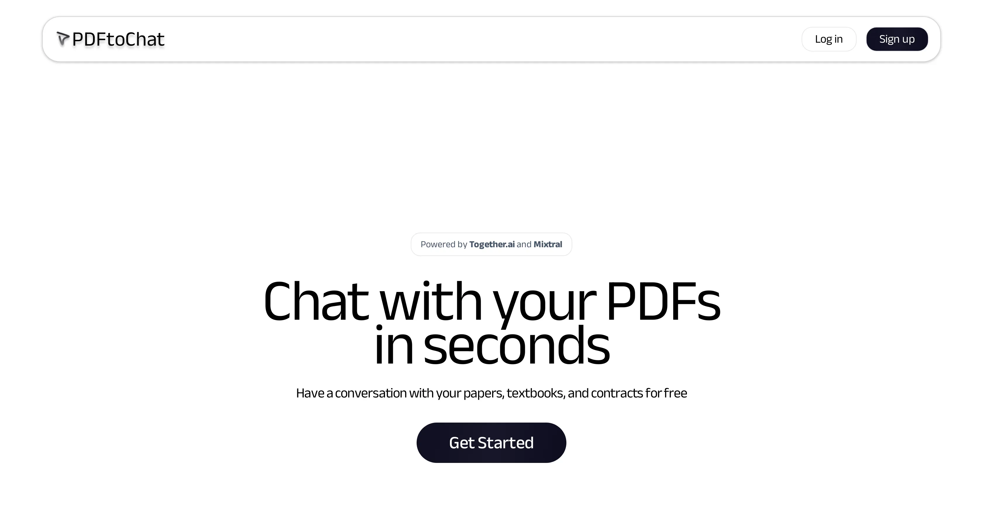 PDFtoChat product preview