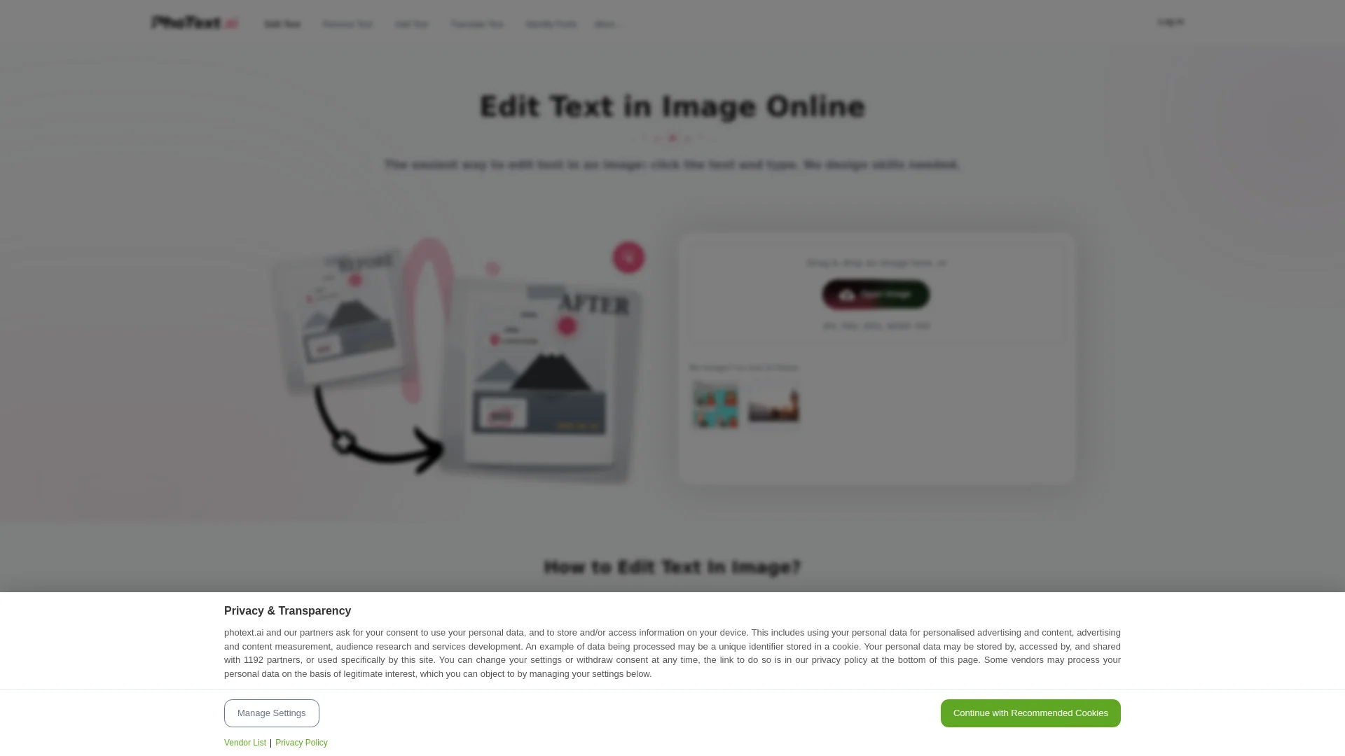 PhoText product preview