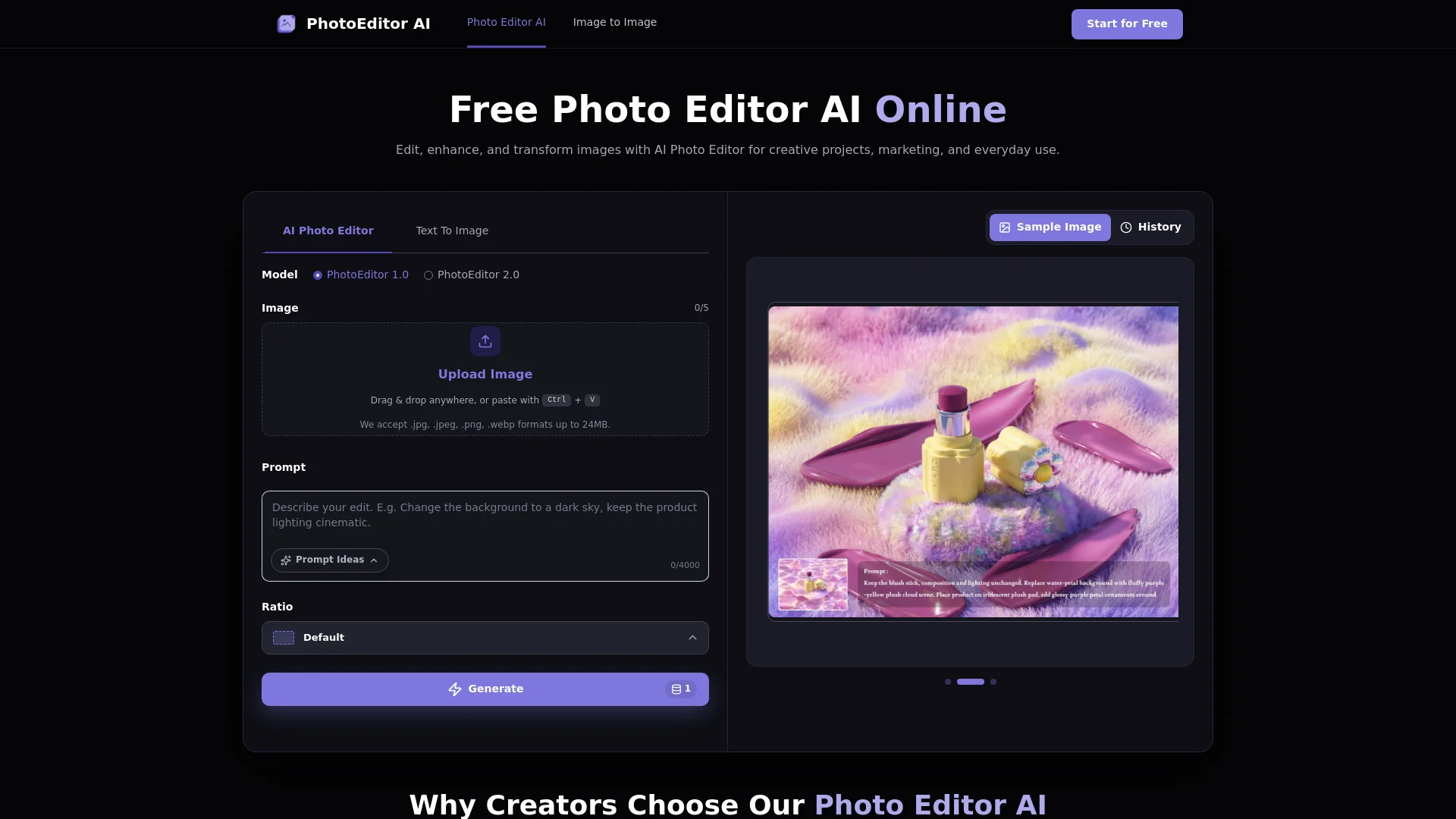 PhotoEditor AI product preview