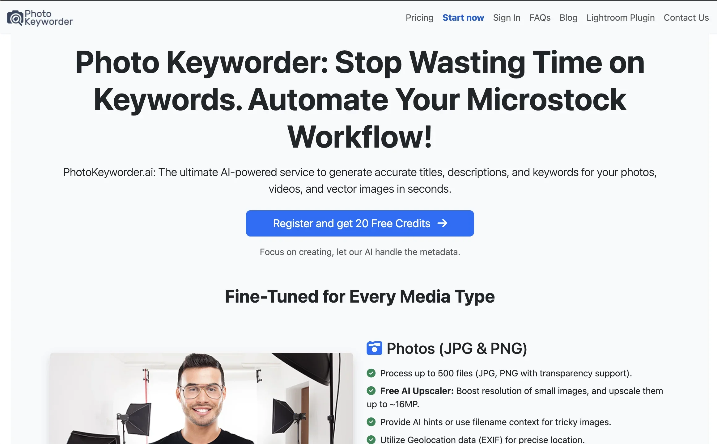 PhotoKeyworder product preview