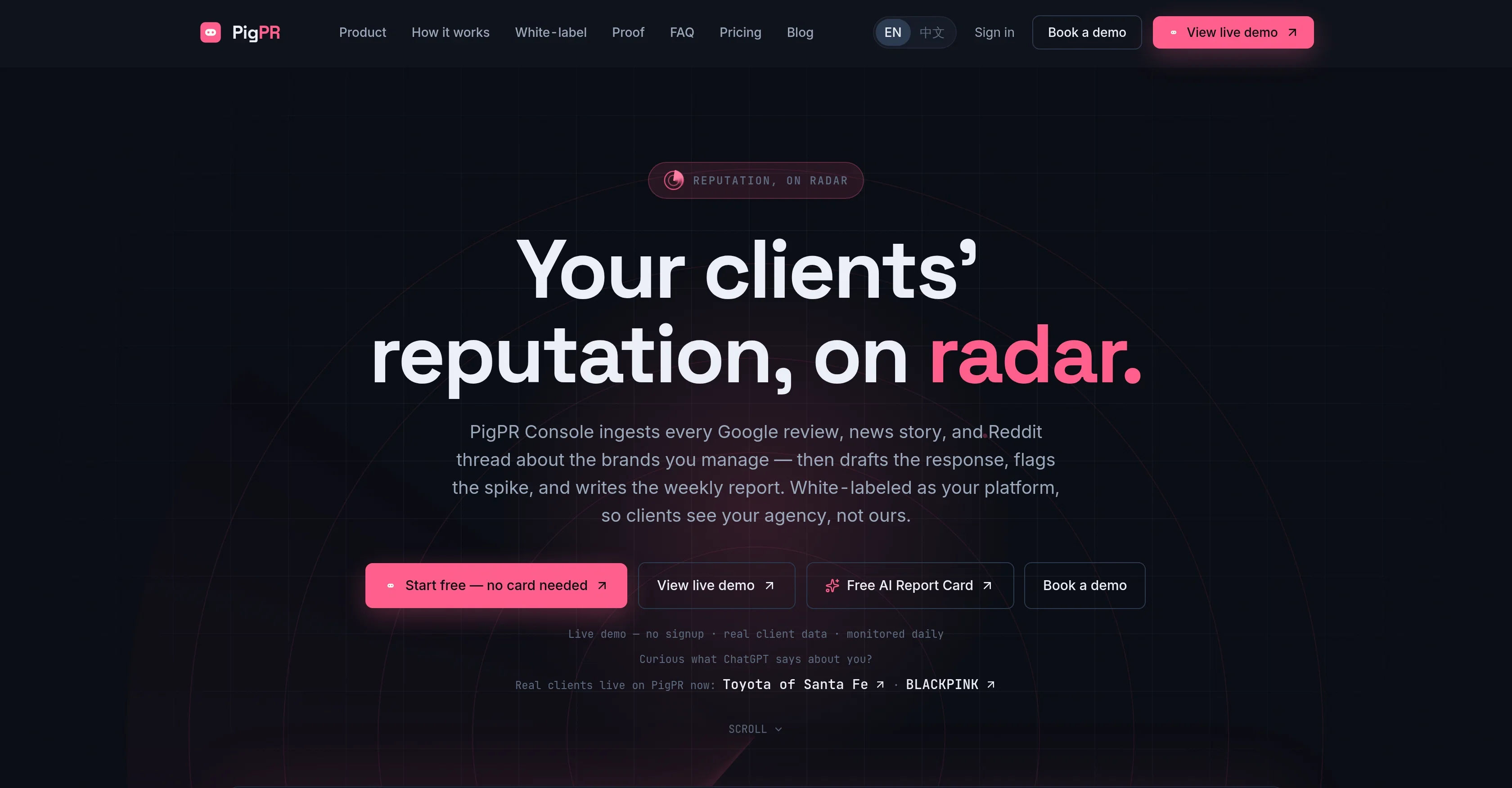 PigPR product preview