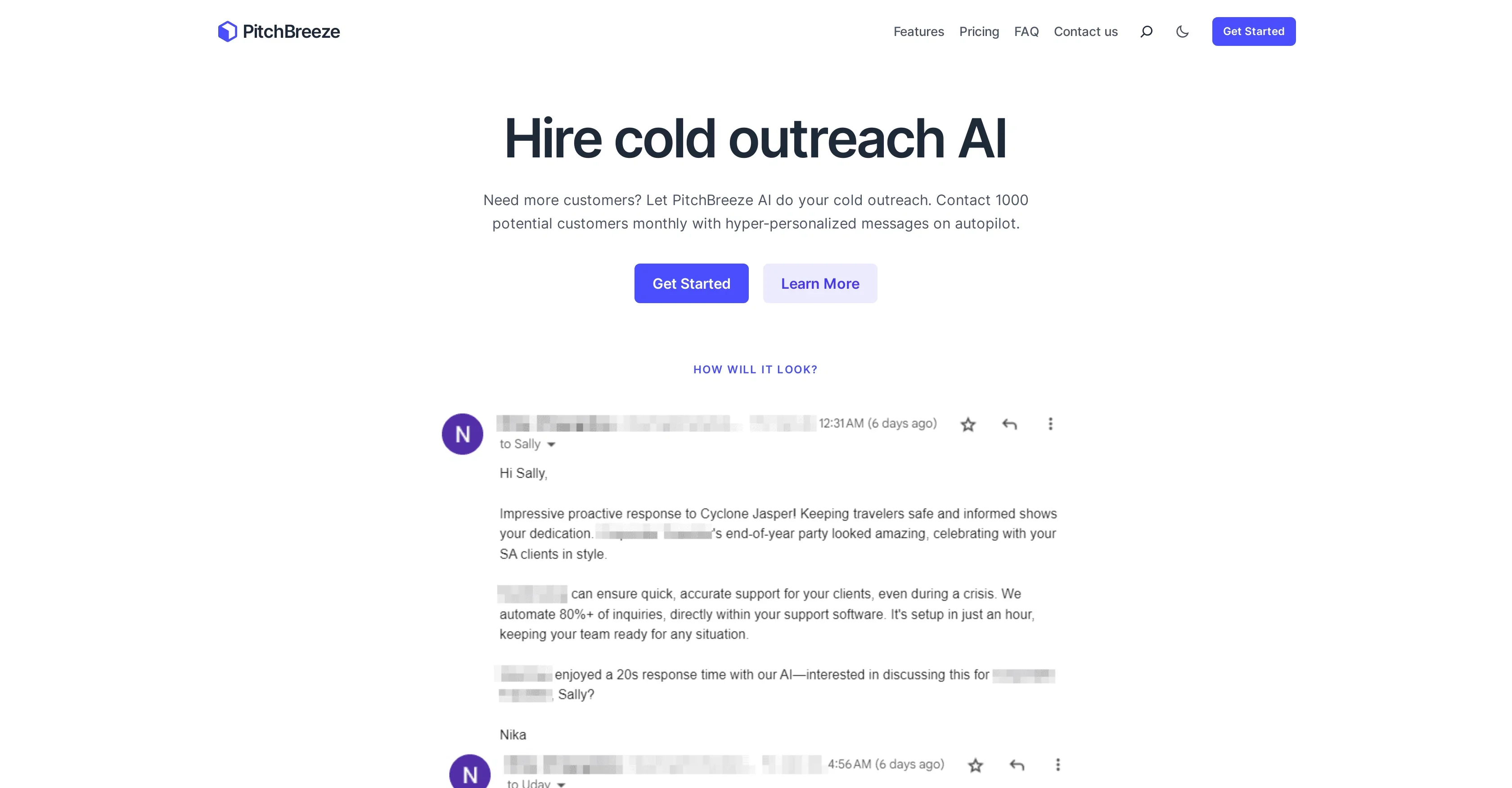 PitchBreeze product preview