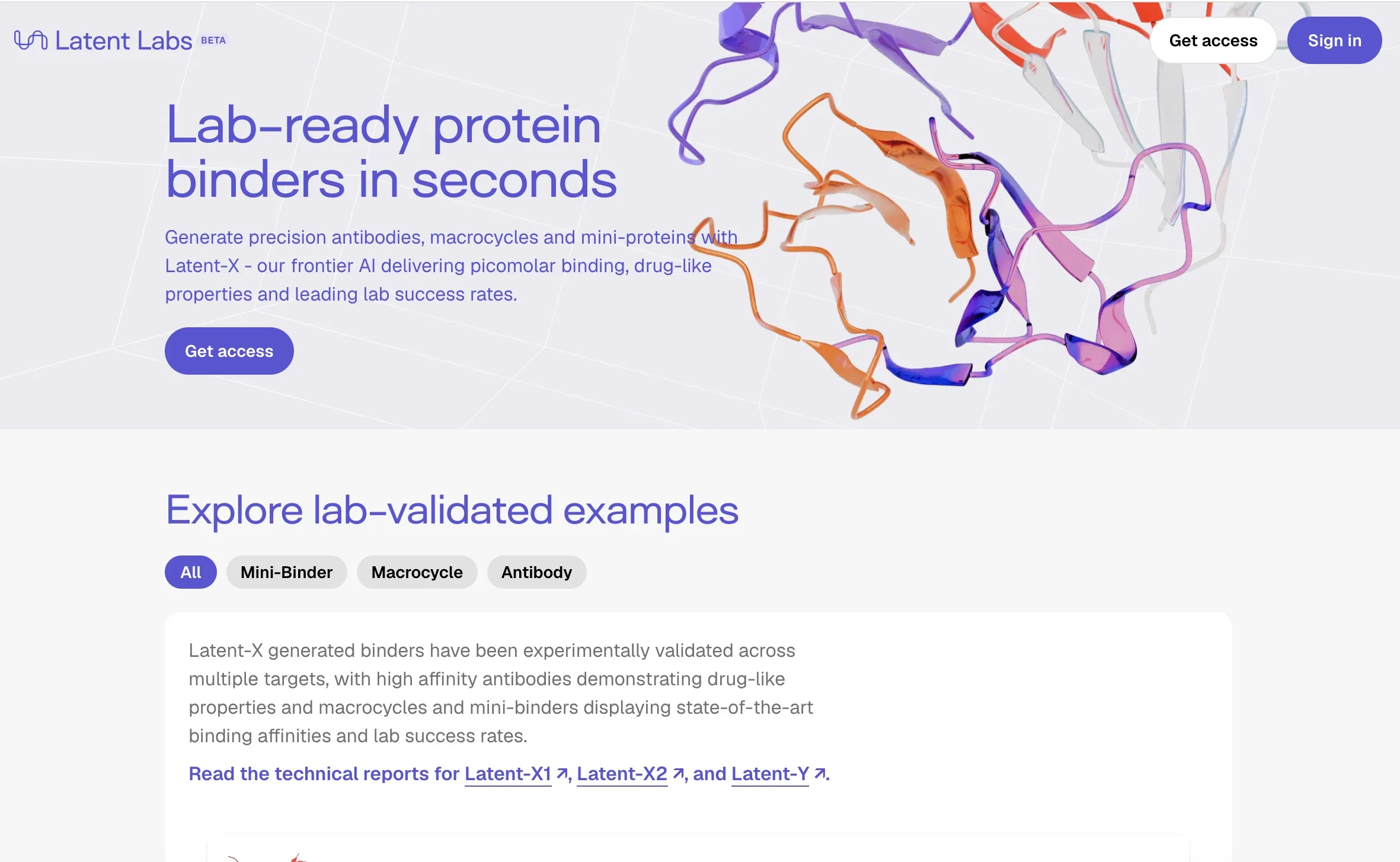 LatentLabs product preview