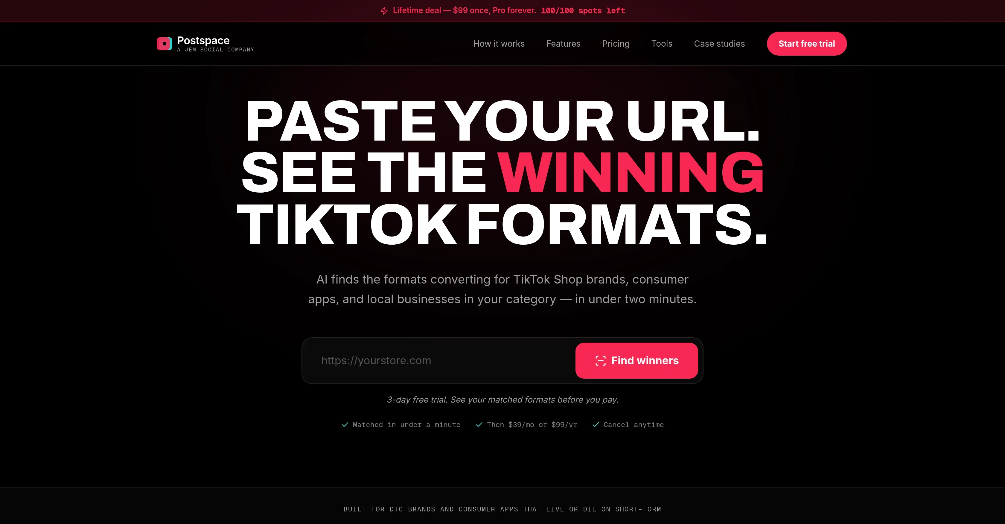 Postspace product preview