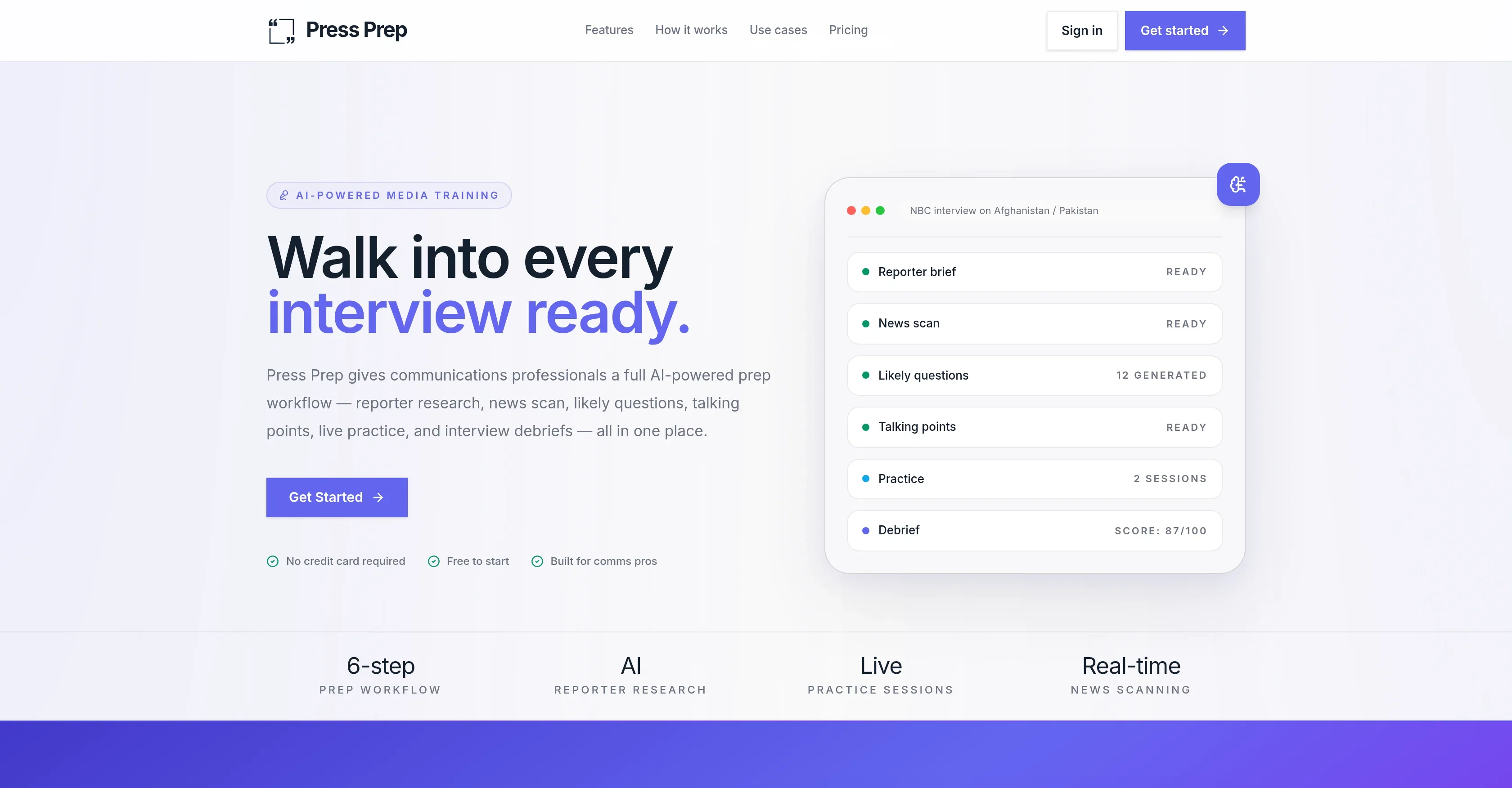 Press Prep product preview