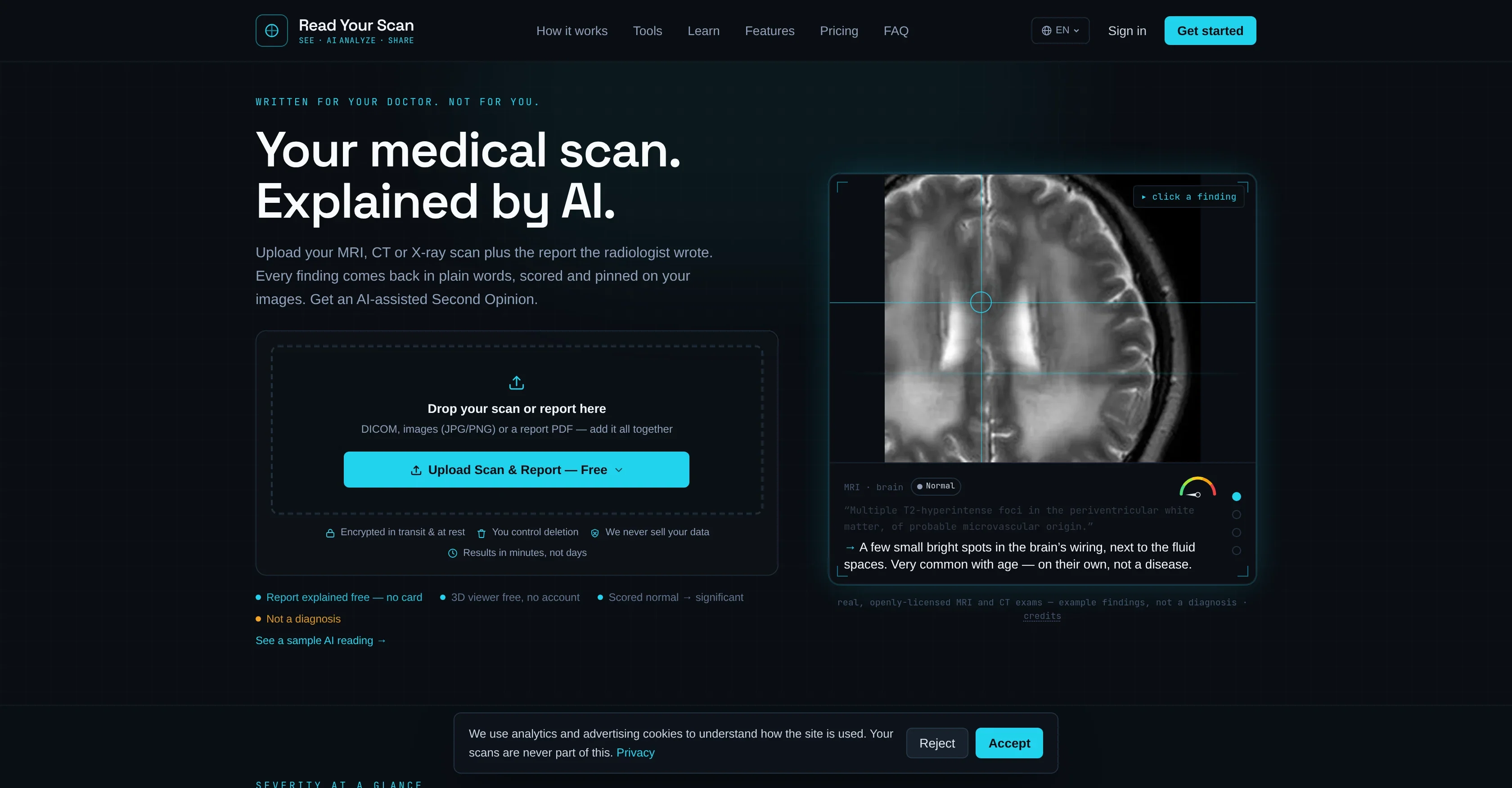 Read Your Scan product preview