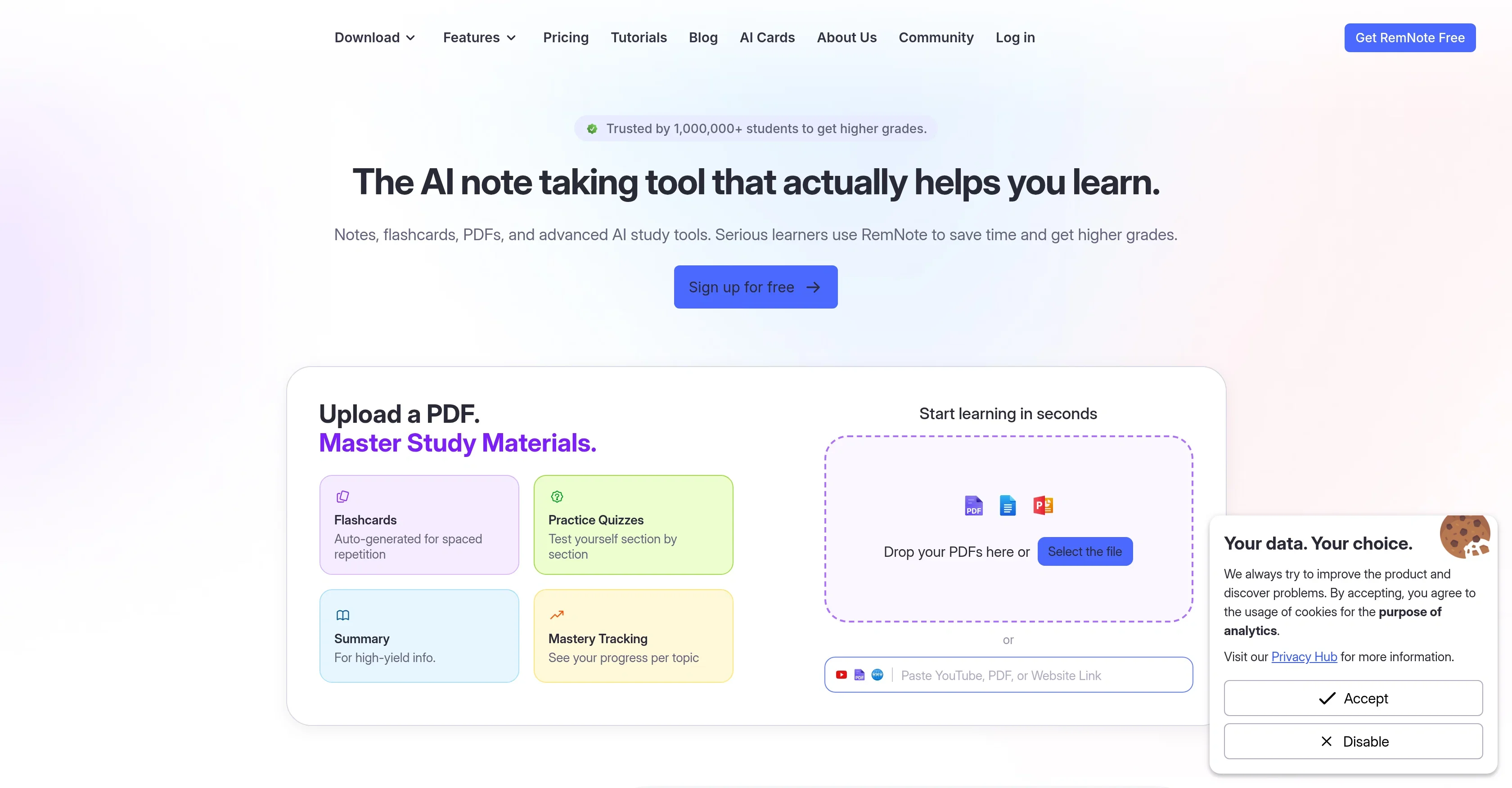 RemNote product preview