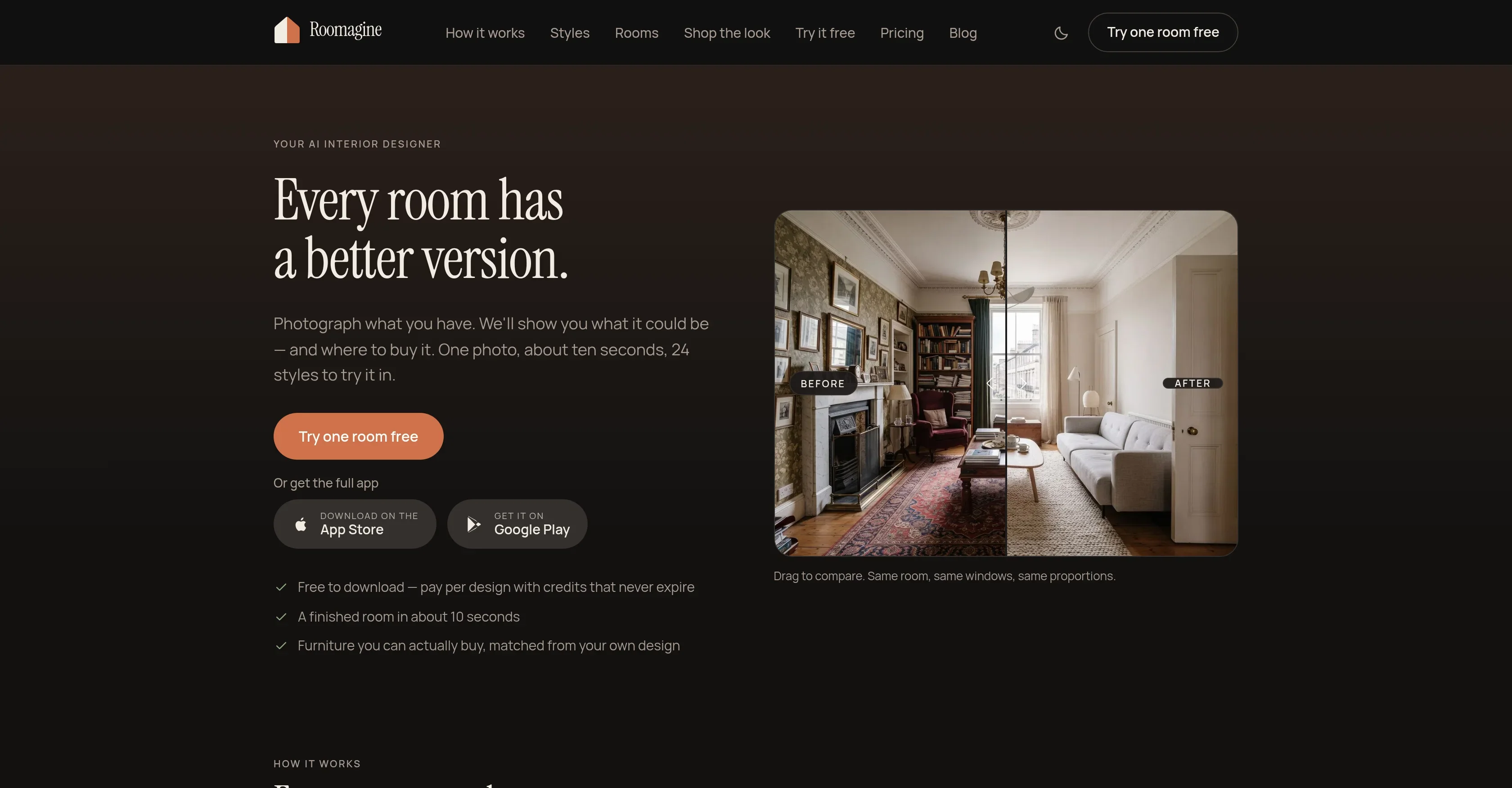 Roomagine product preview