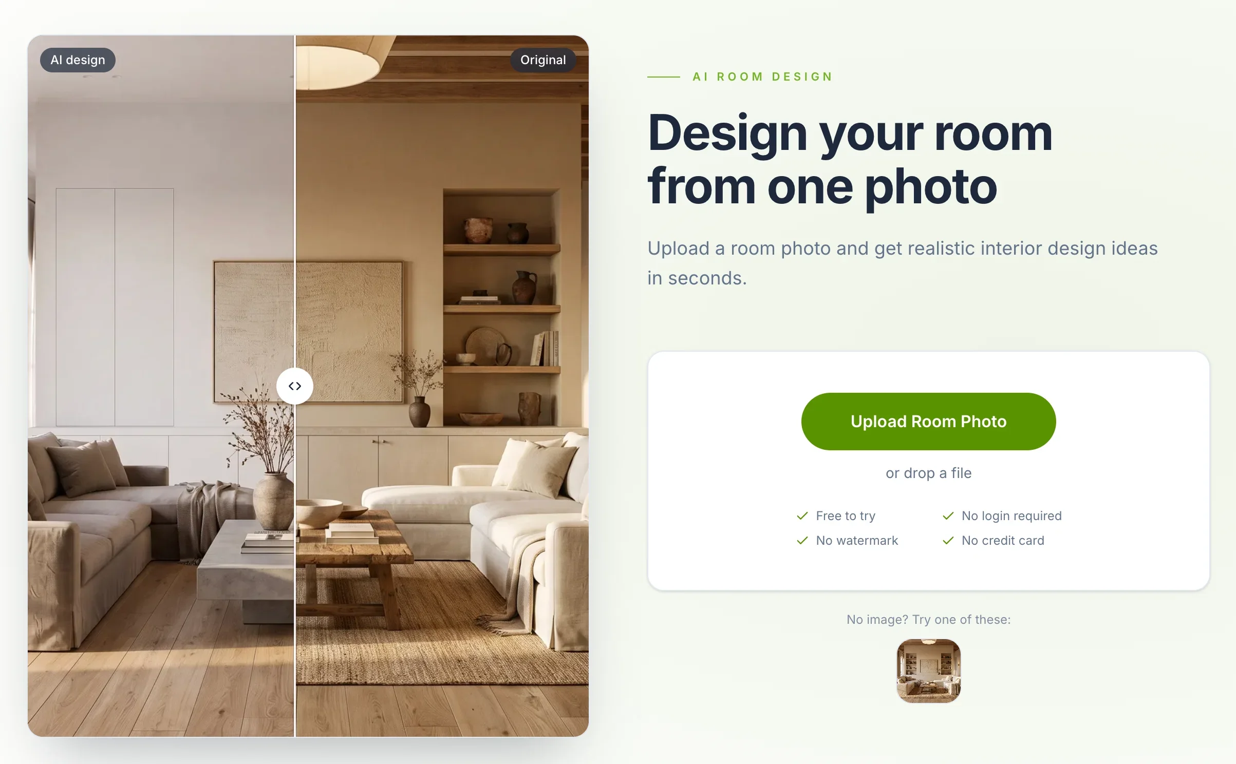 RoomDesignGPT product preview